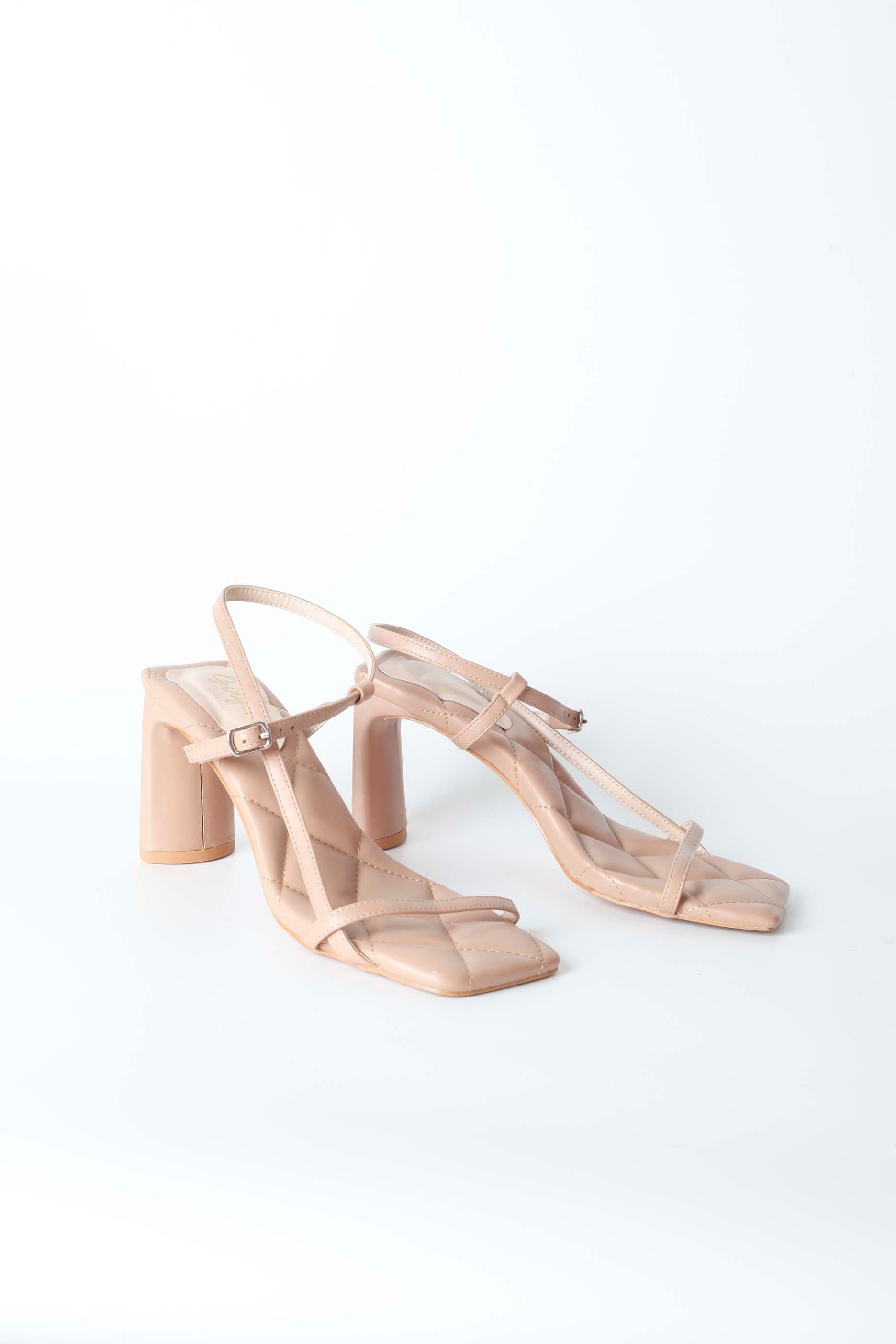 Nude Strappy Heels