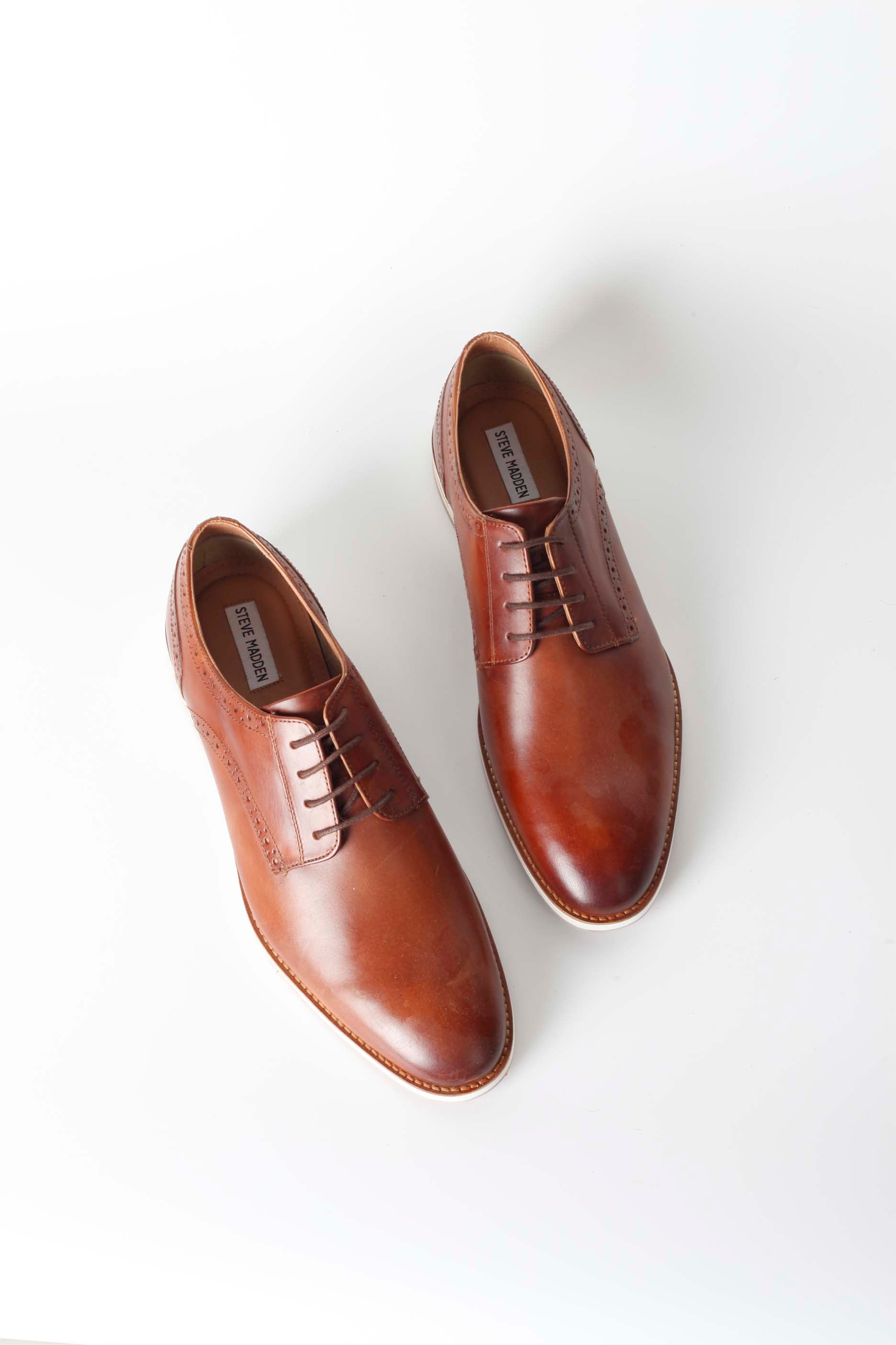 Mens Brown Lace-up Shoes