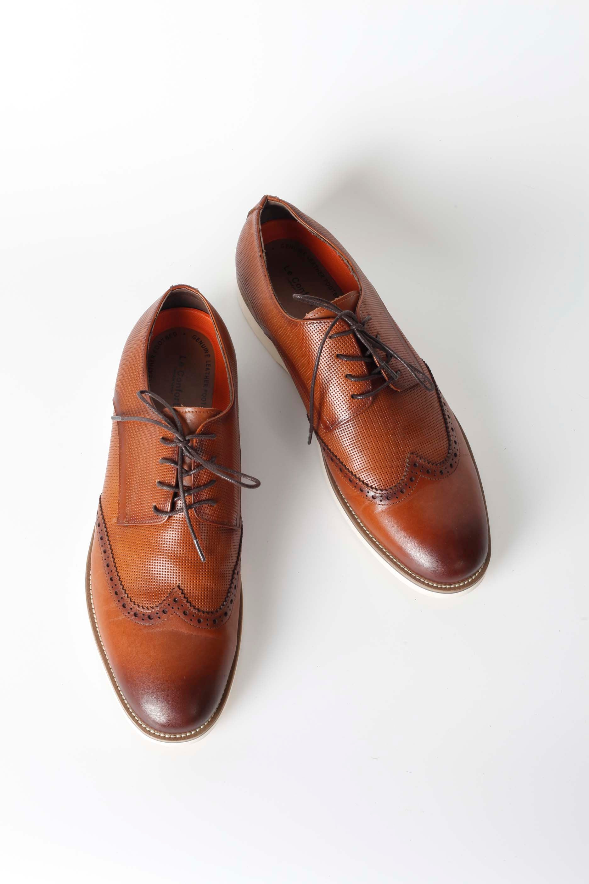 Mens Brown Lace-up Brogues