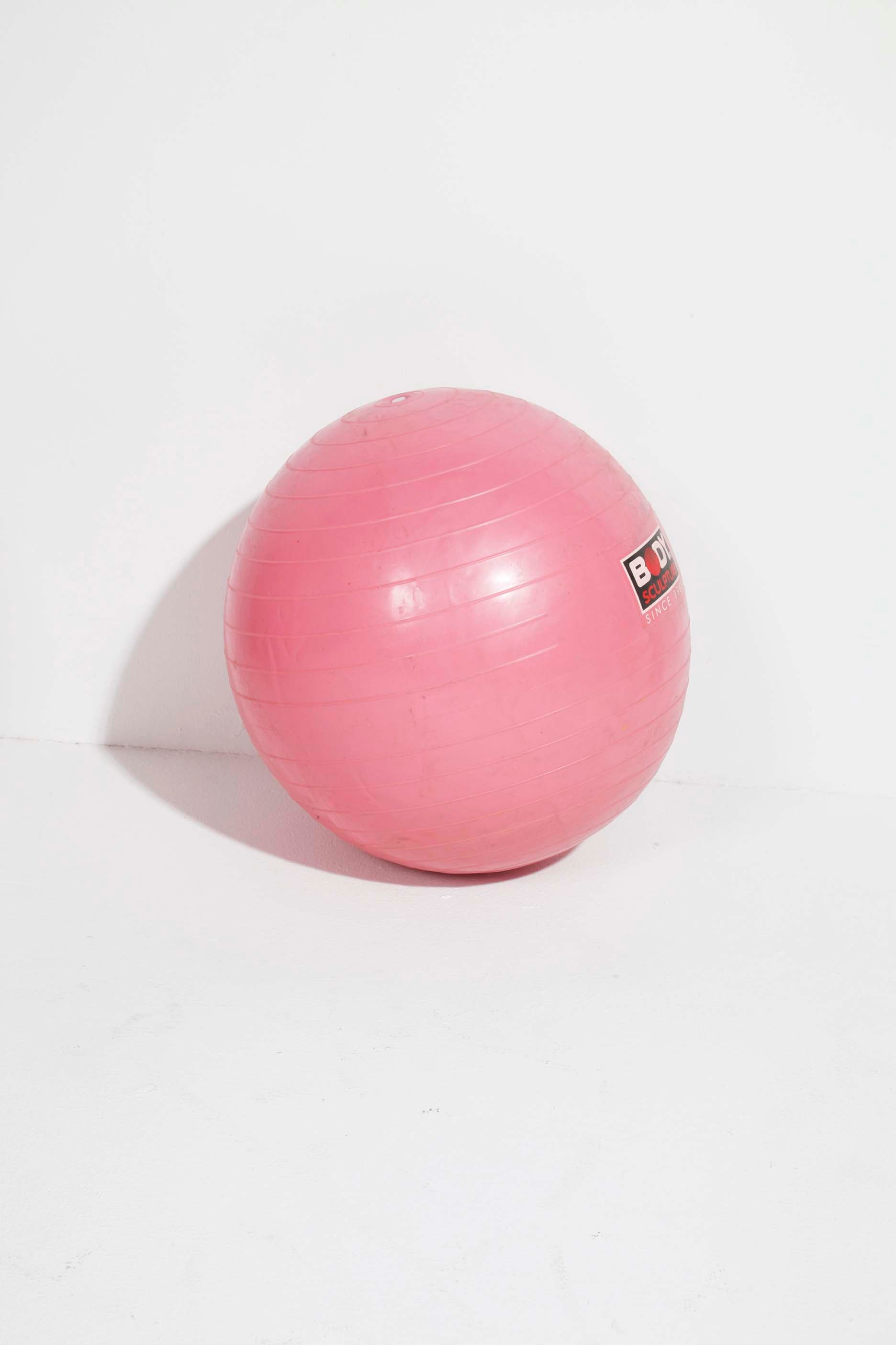 Small Inflatable Pink Workout Gym Ball