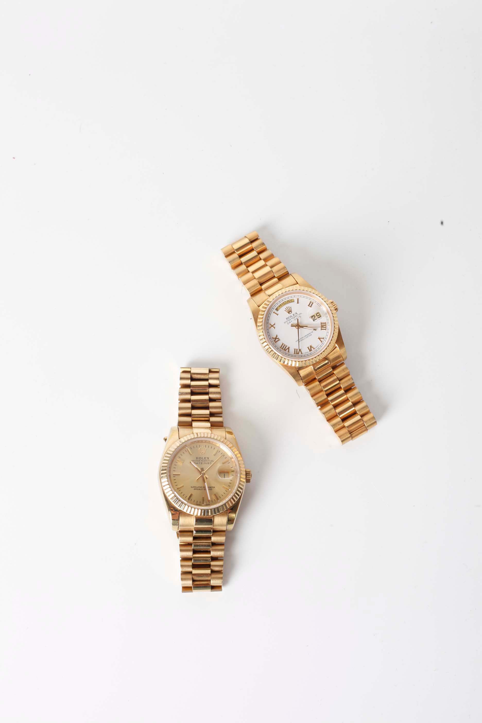 Mens Gold Luxury Watch