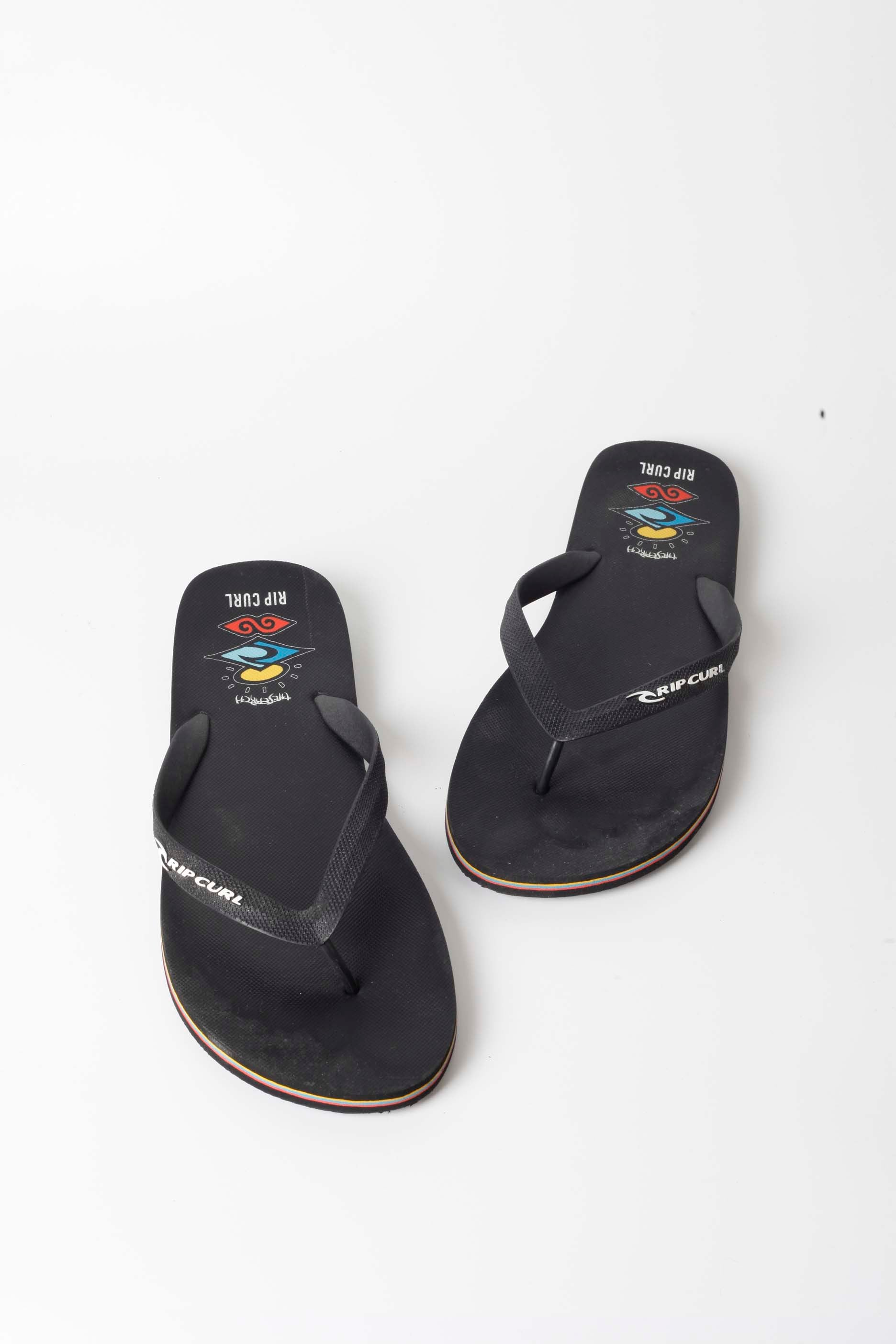 Mens Black Flip Flops
