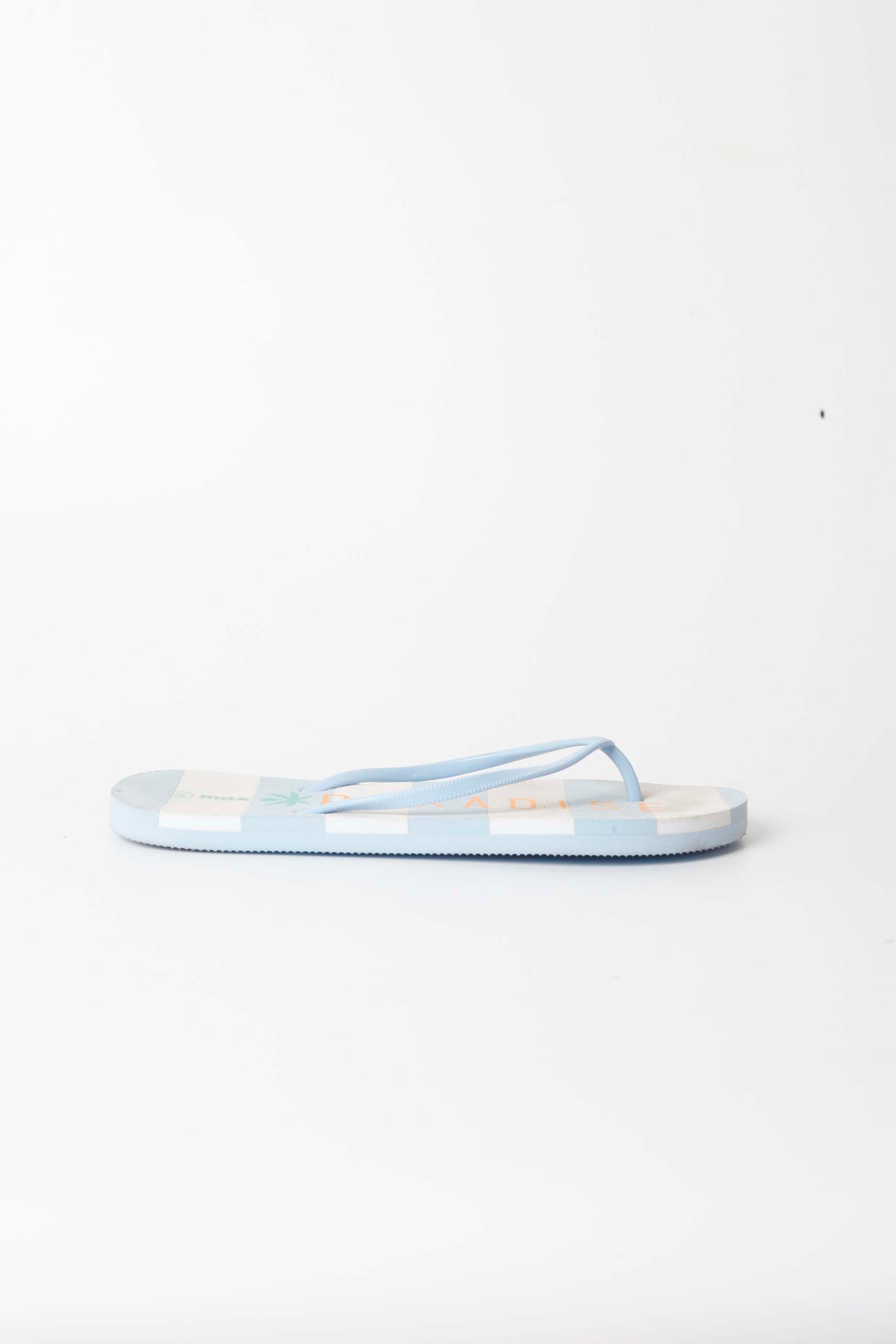 Light Blue Flip Flops