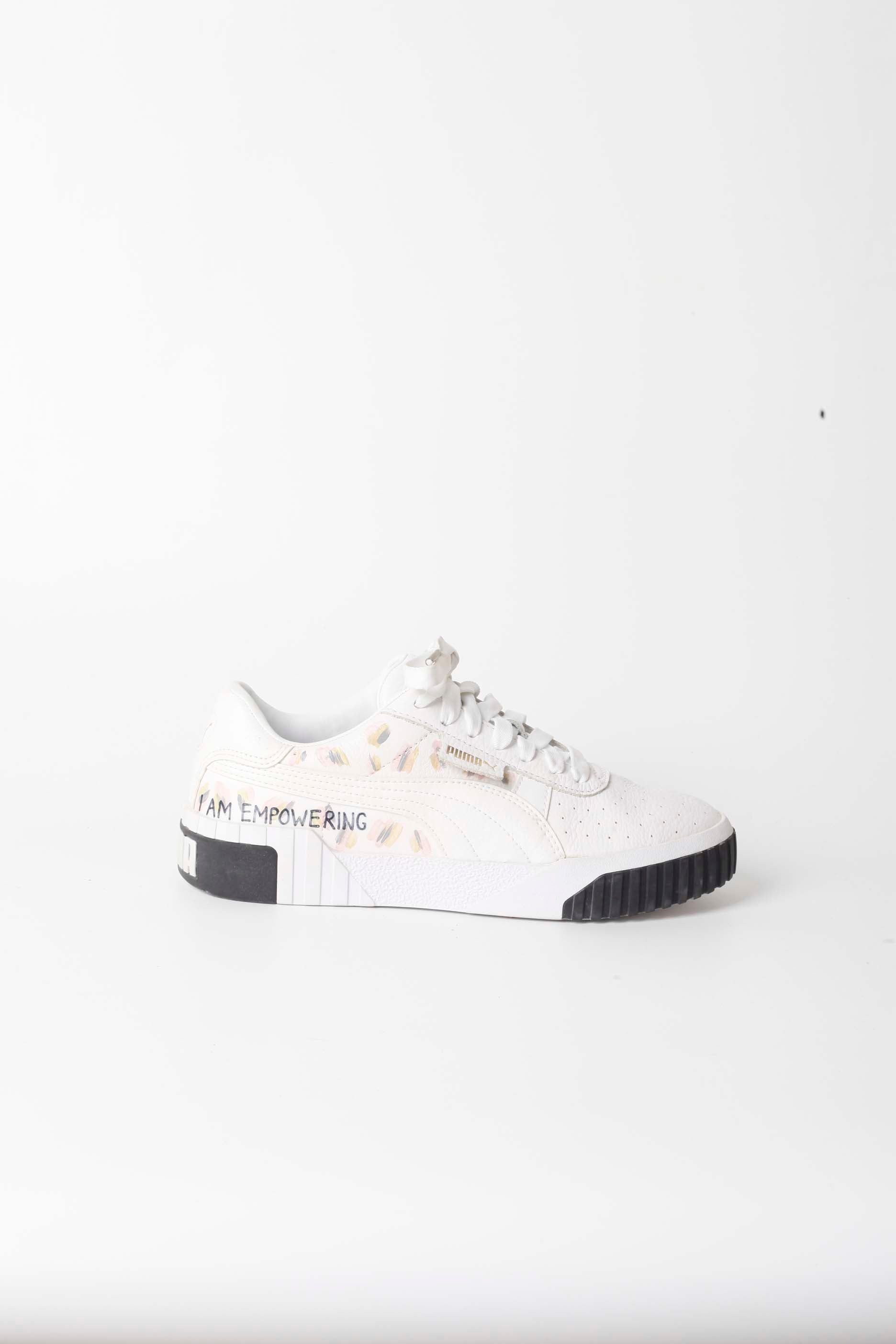 White Platform Sneakers