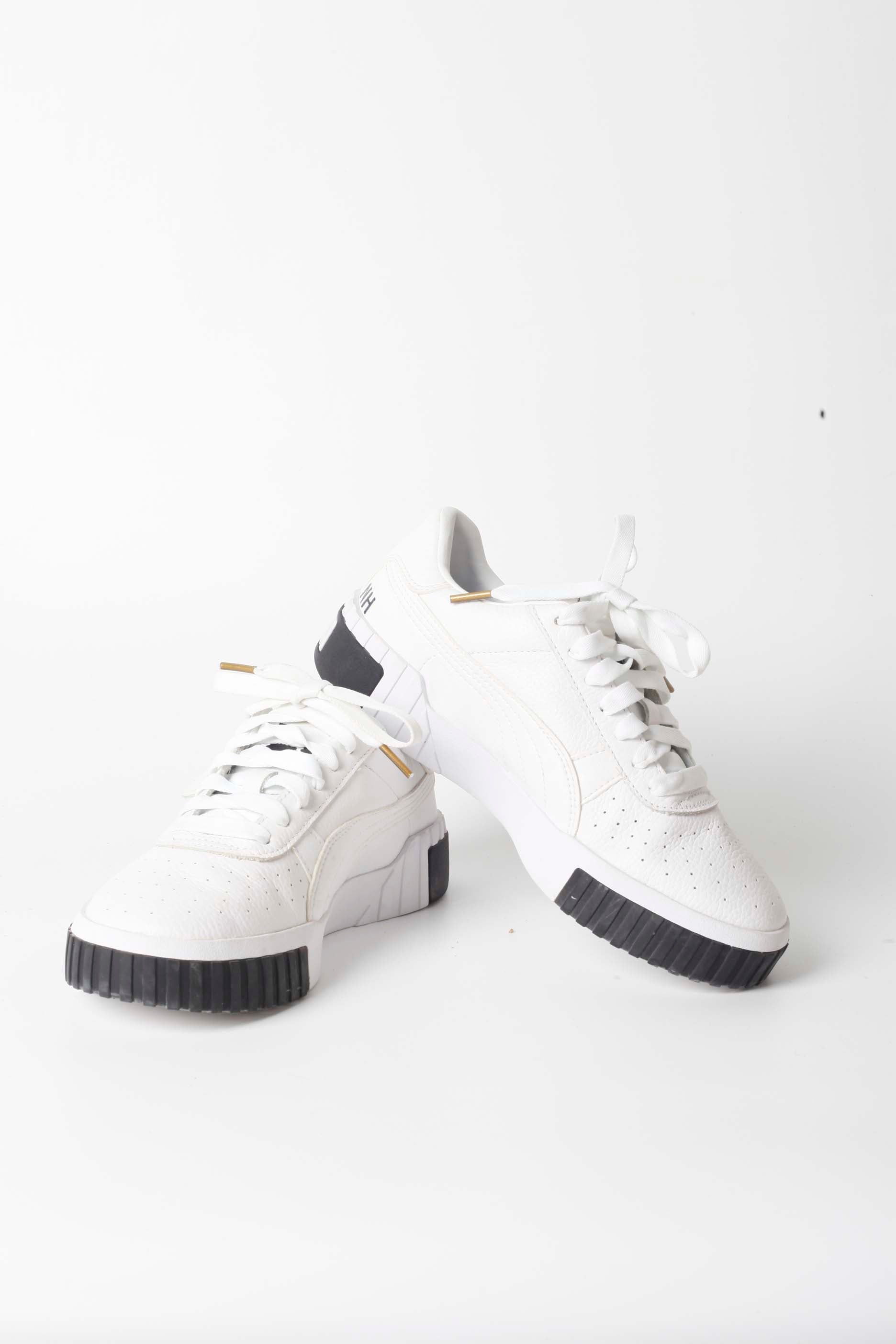 White Platform Sneakers
