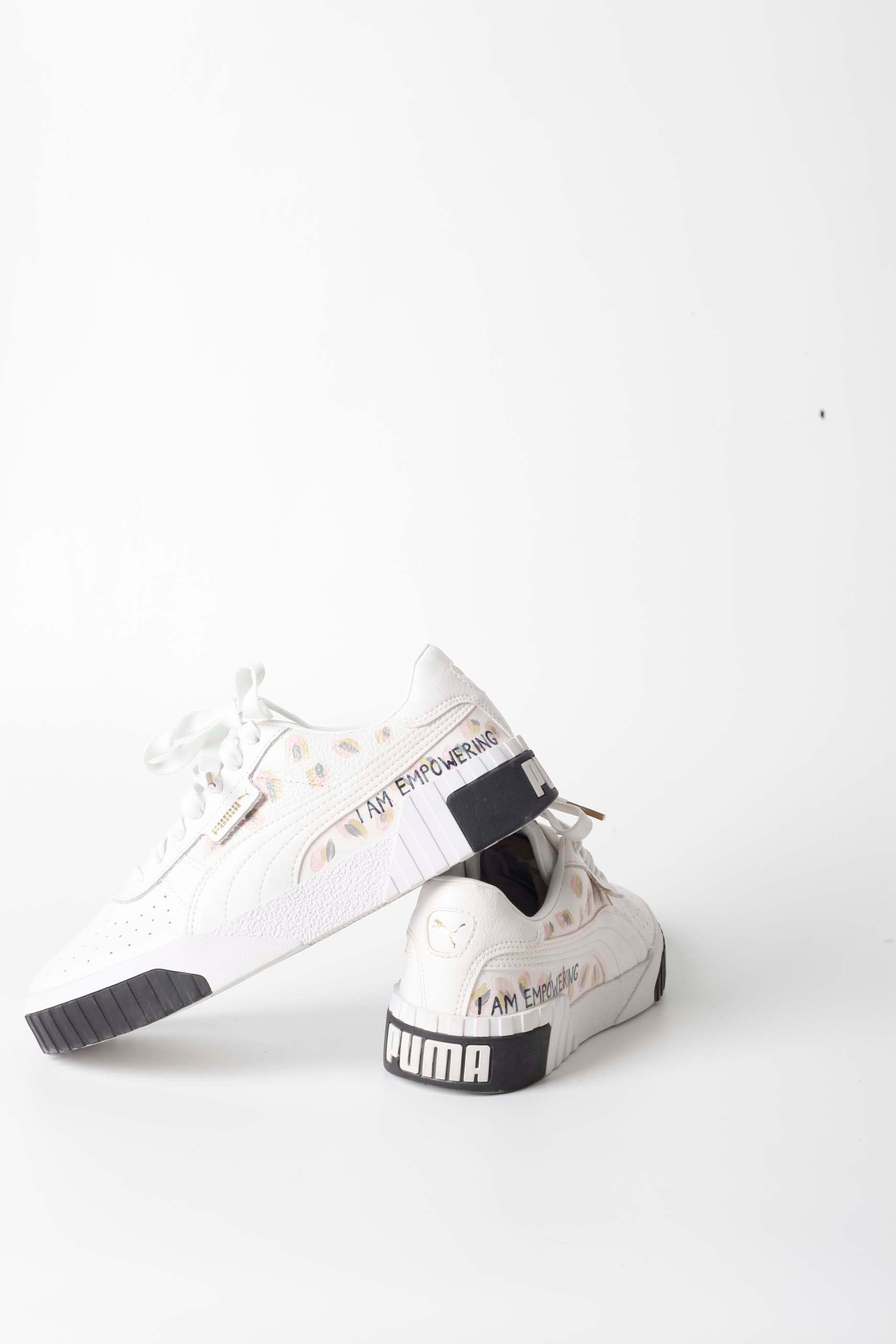 White Platform Sneakers