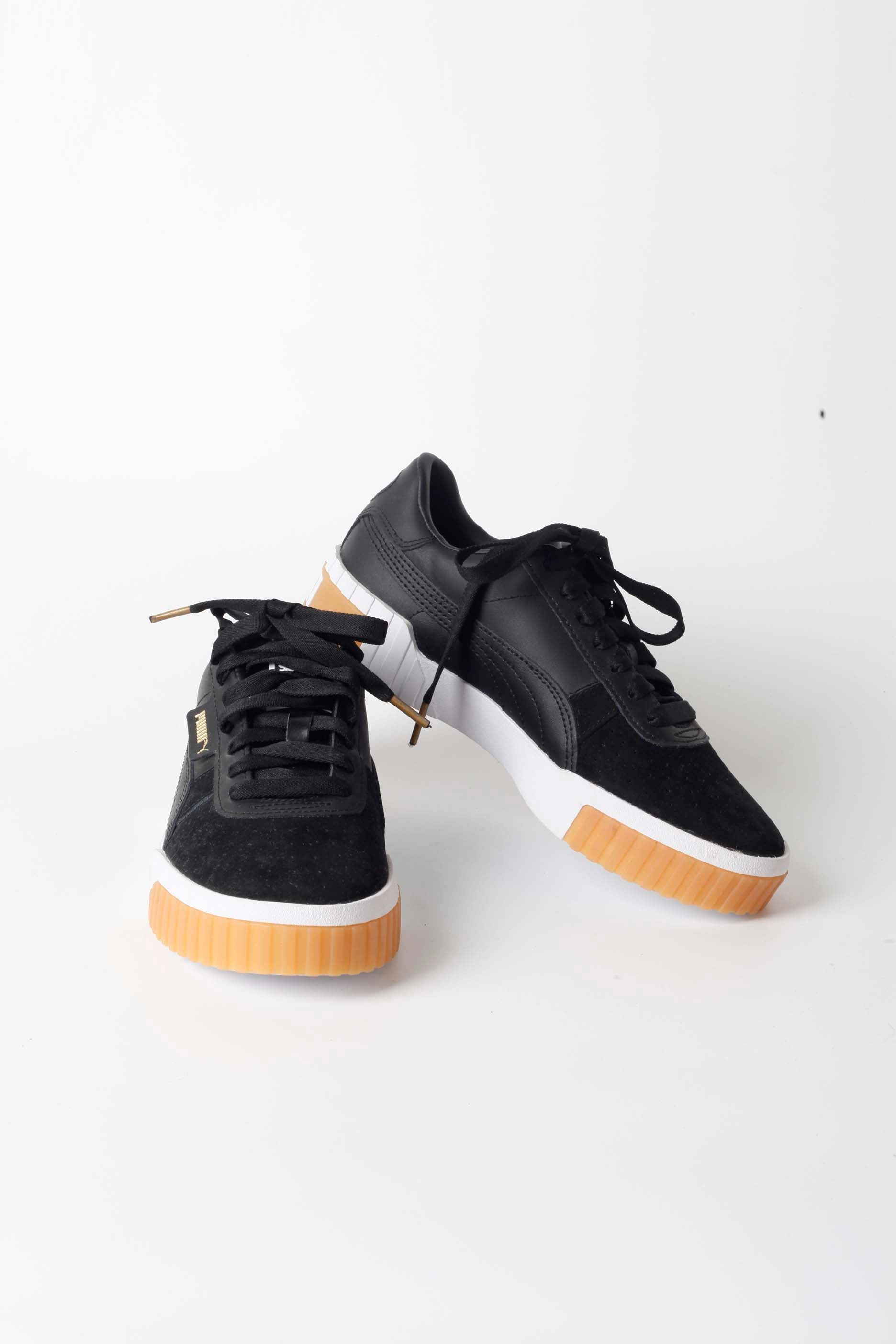 Black Platform Sneakers