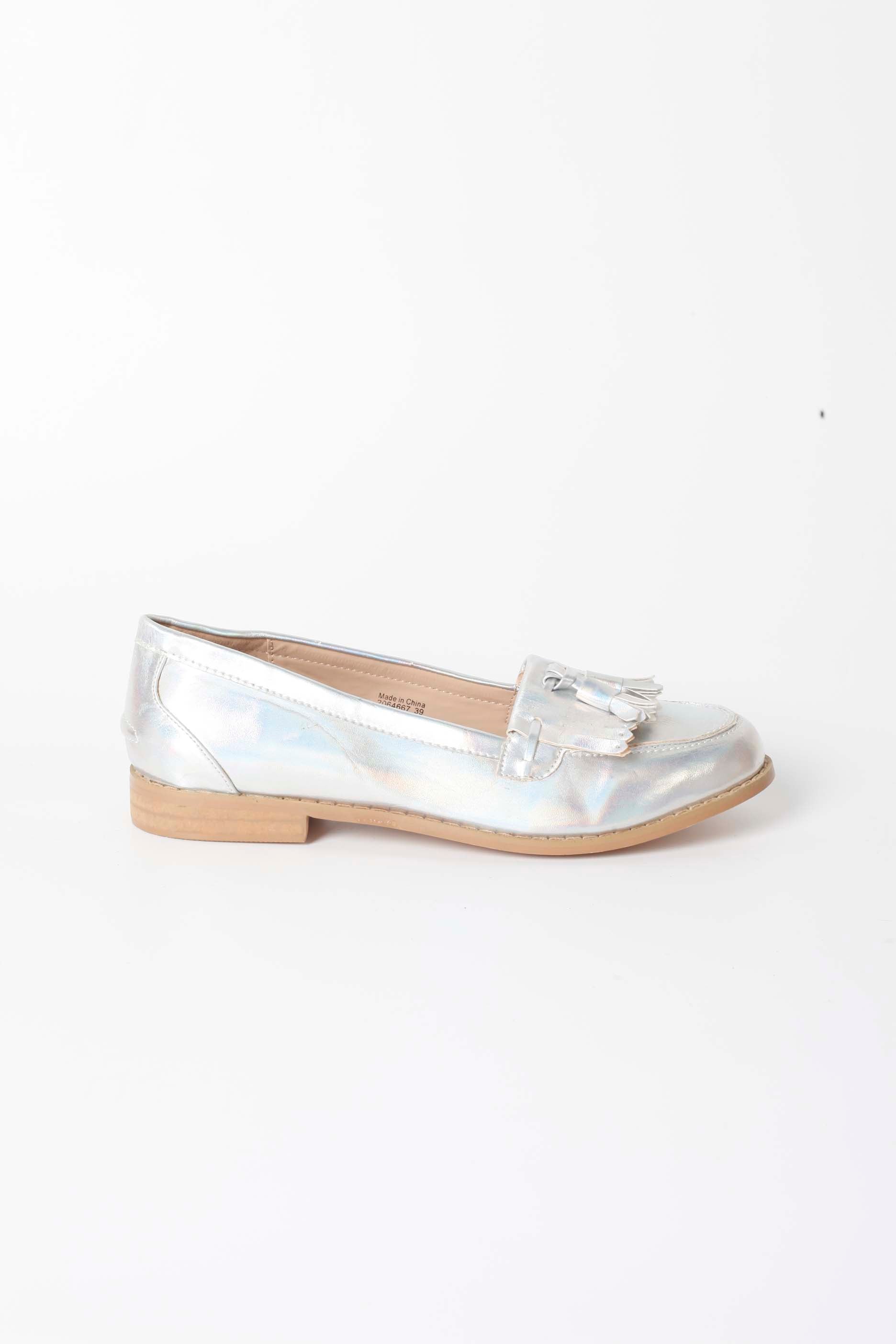 Silver HologramLoafers