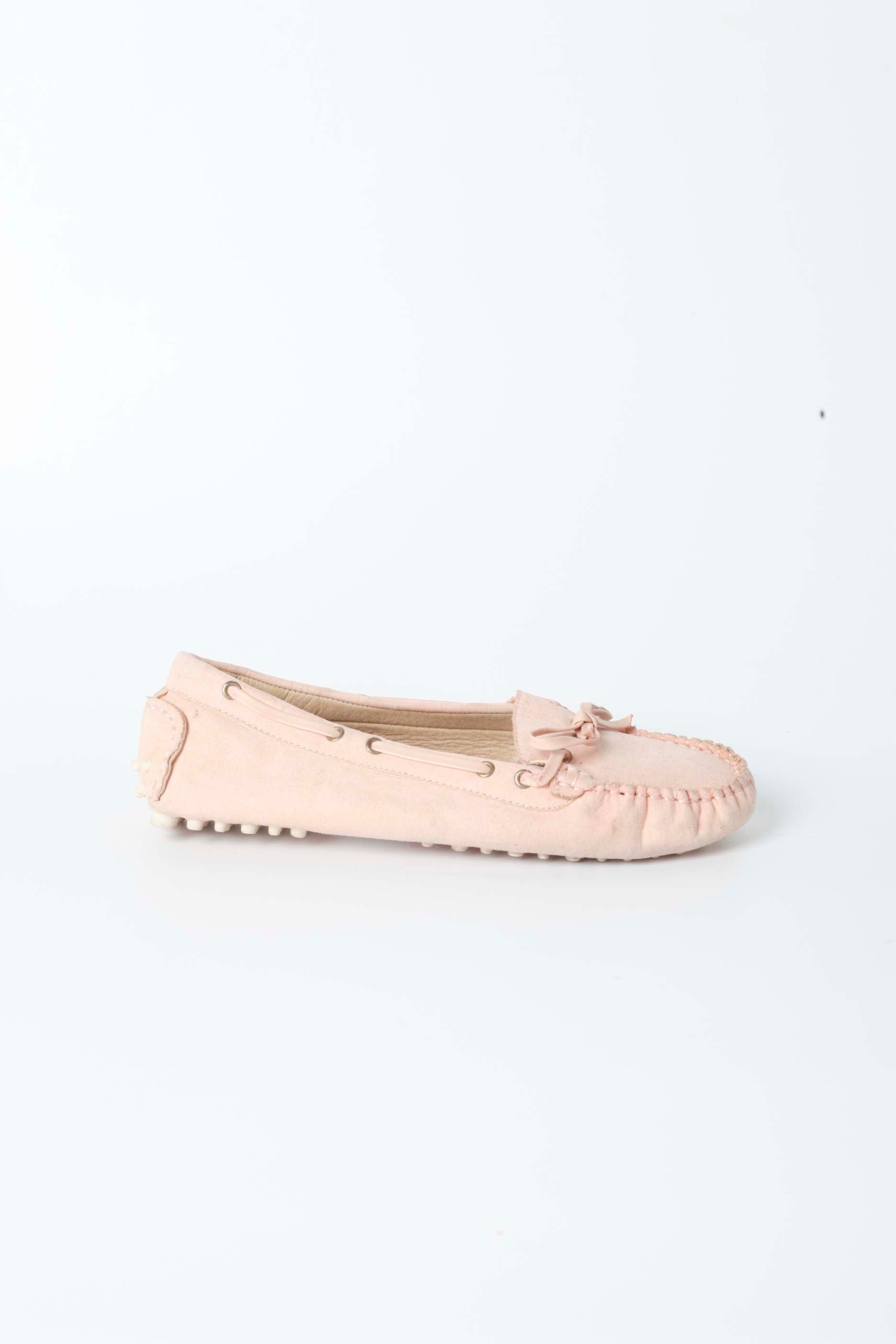 Pink Flats with Bow