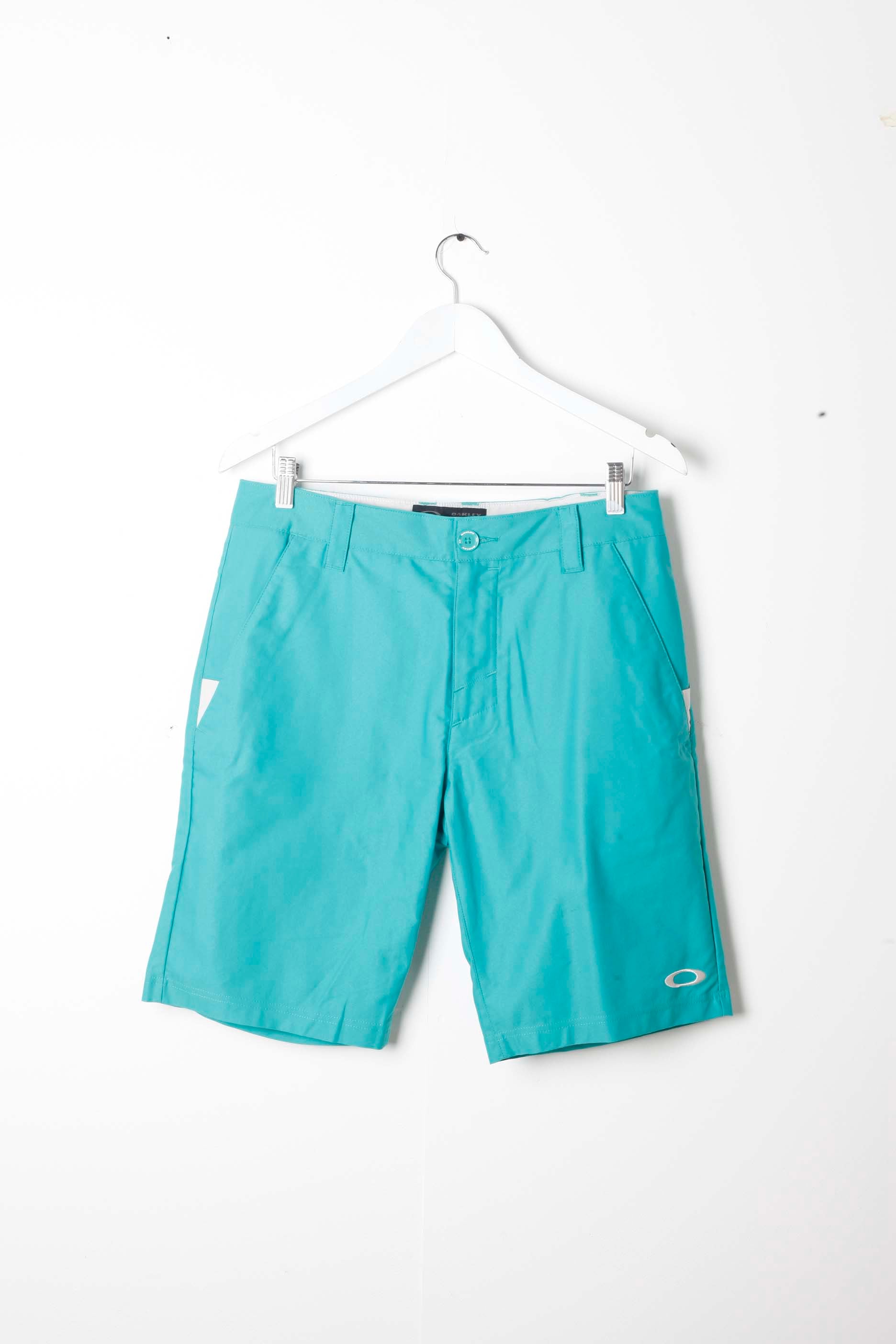 Mens Green Chino Shorts