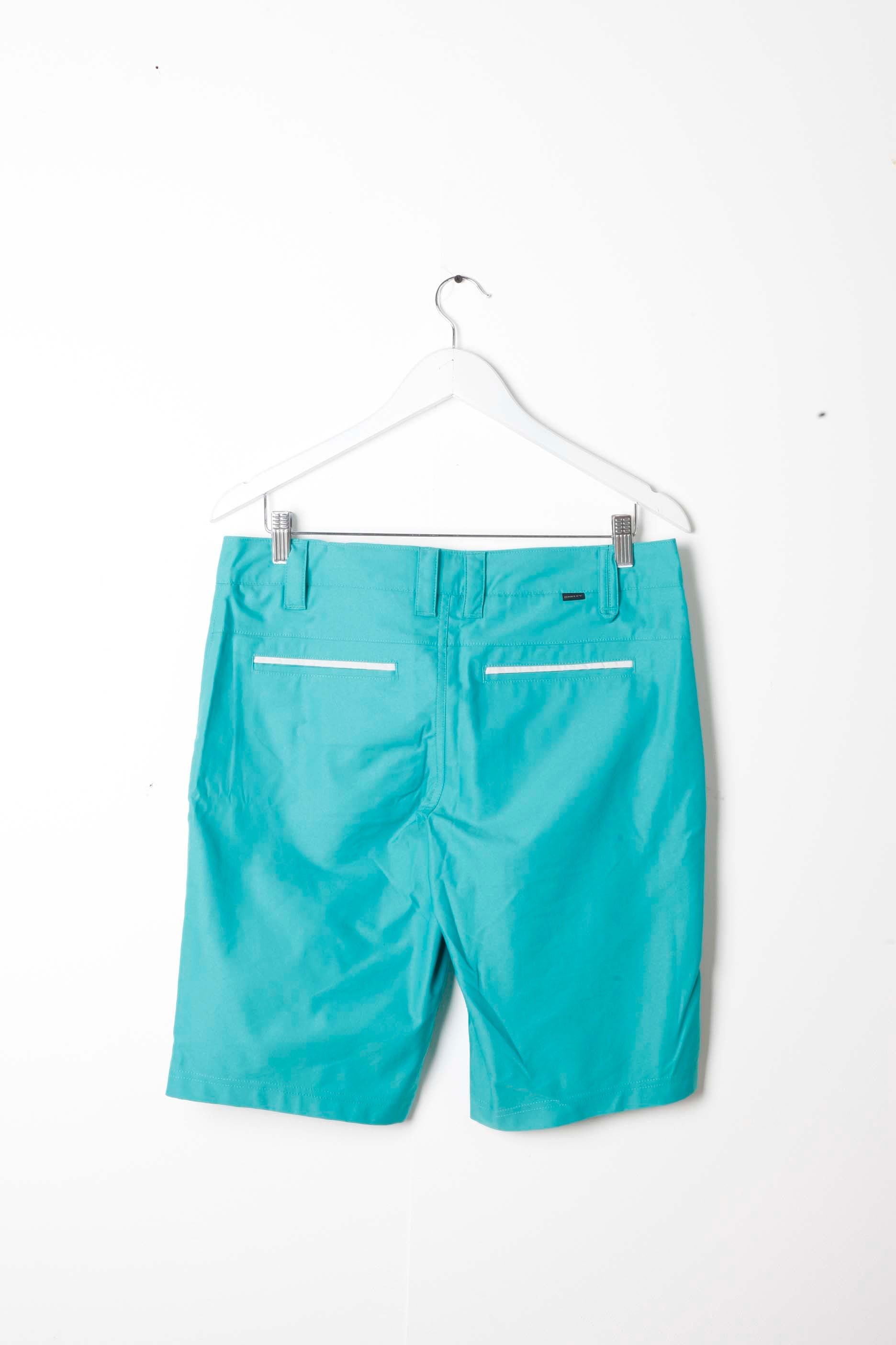 Mens Green Chino Shorts