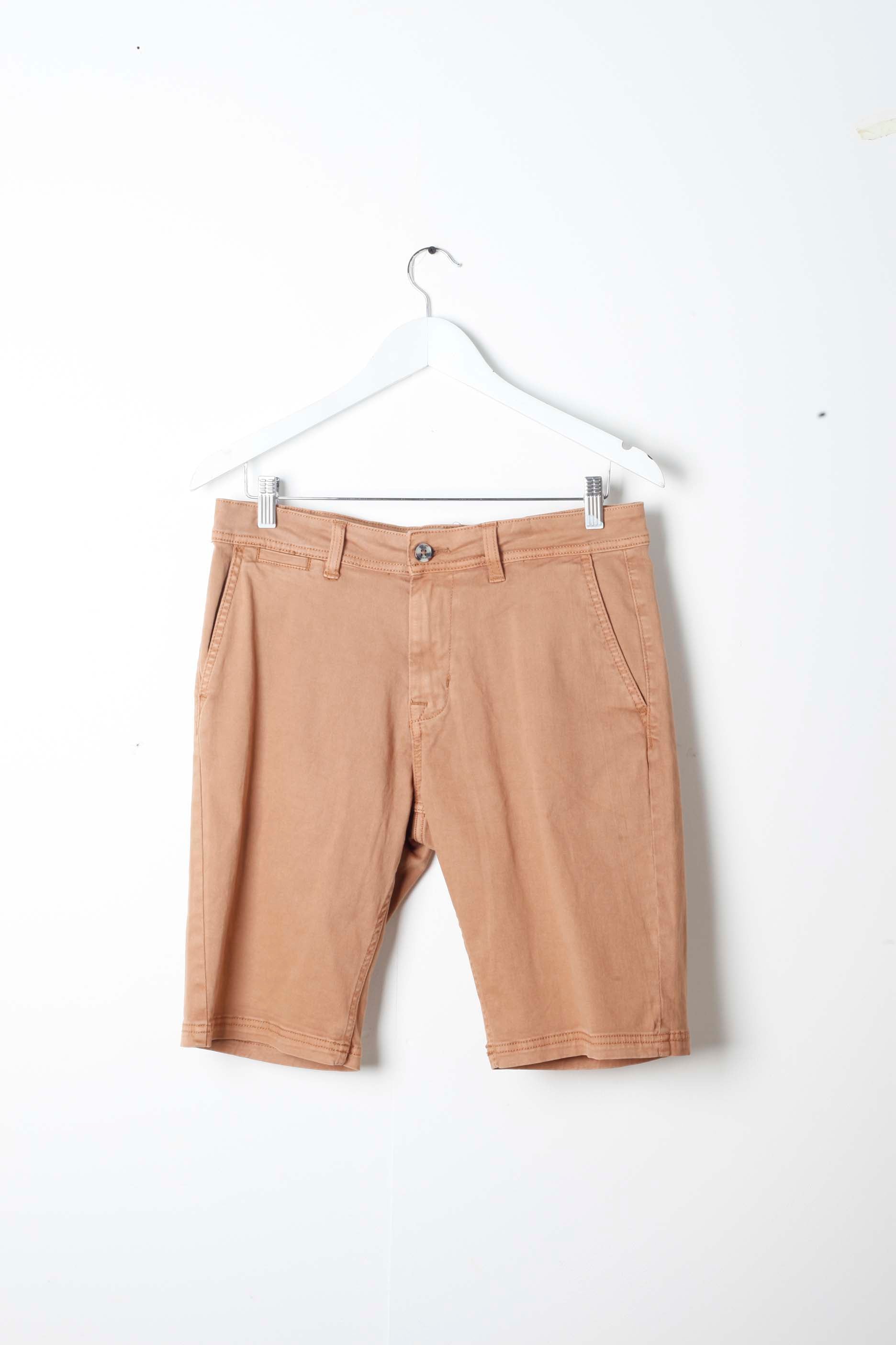 Mens Tan Chino Shorts