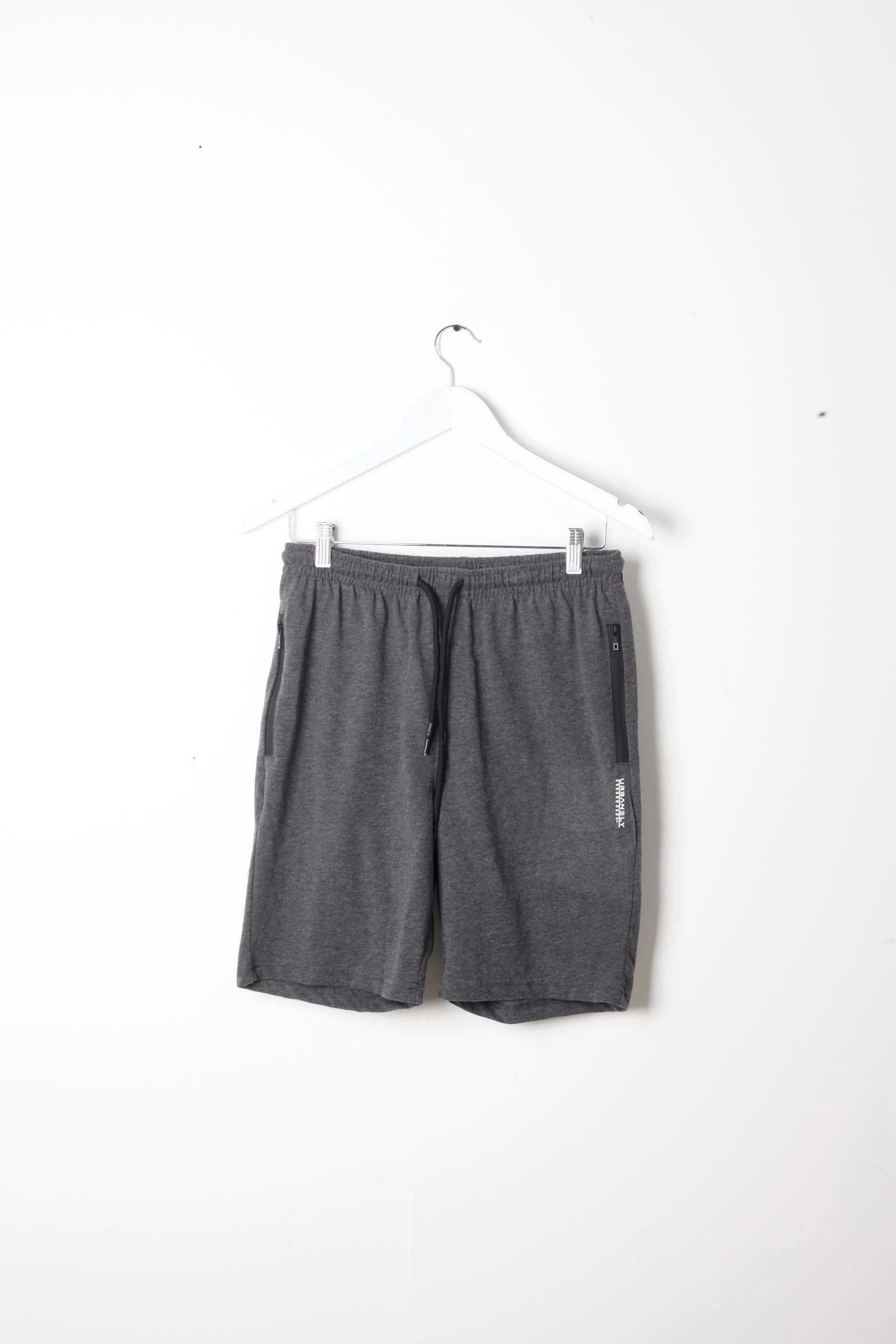 Mens Grey Sports Shorts