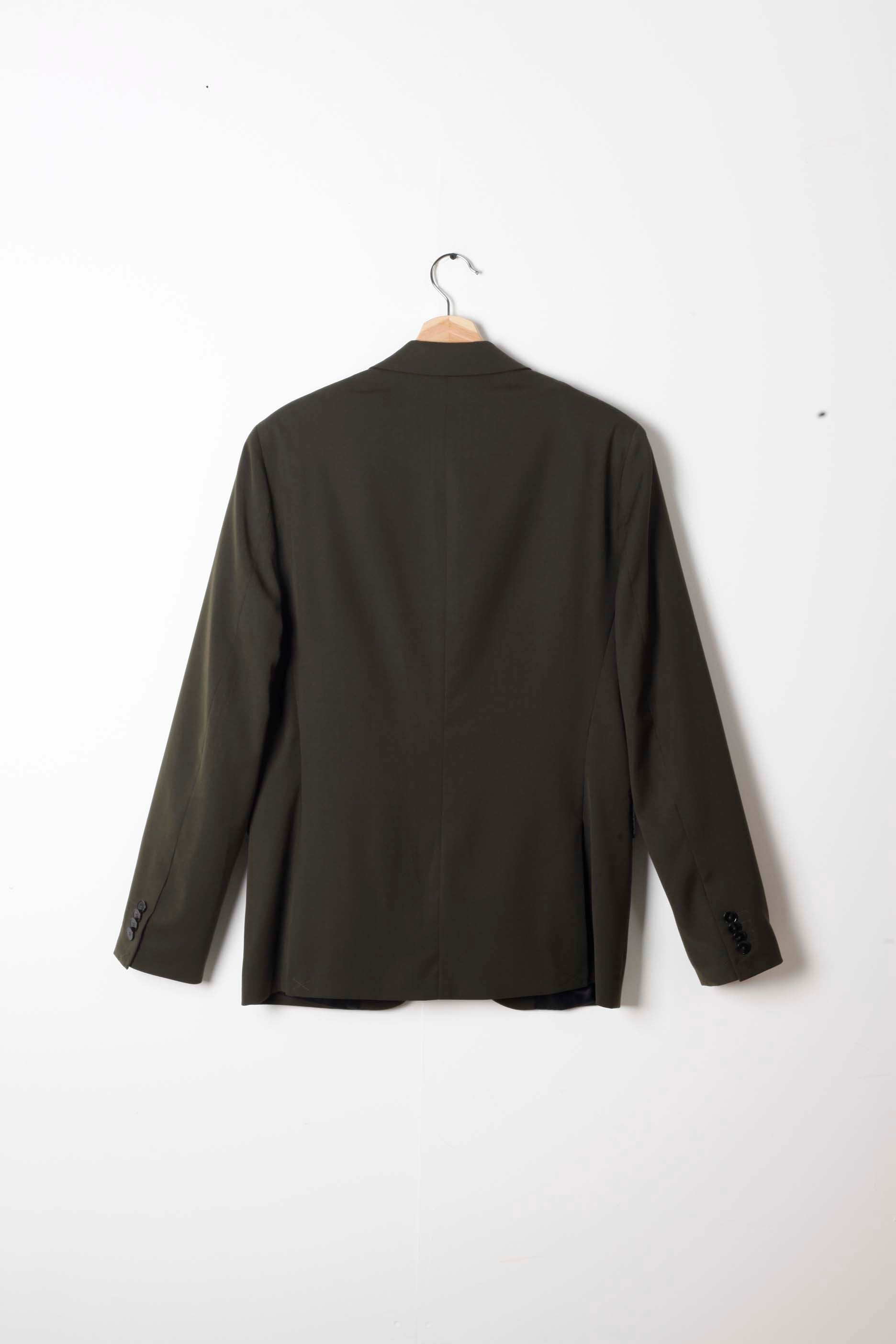 Mens Khaki Green Formal Suit