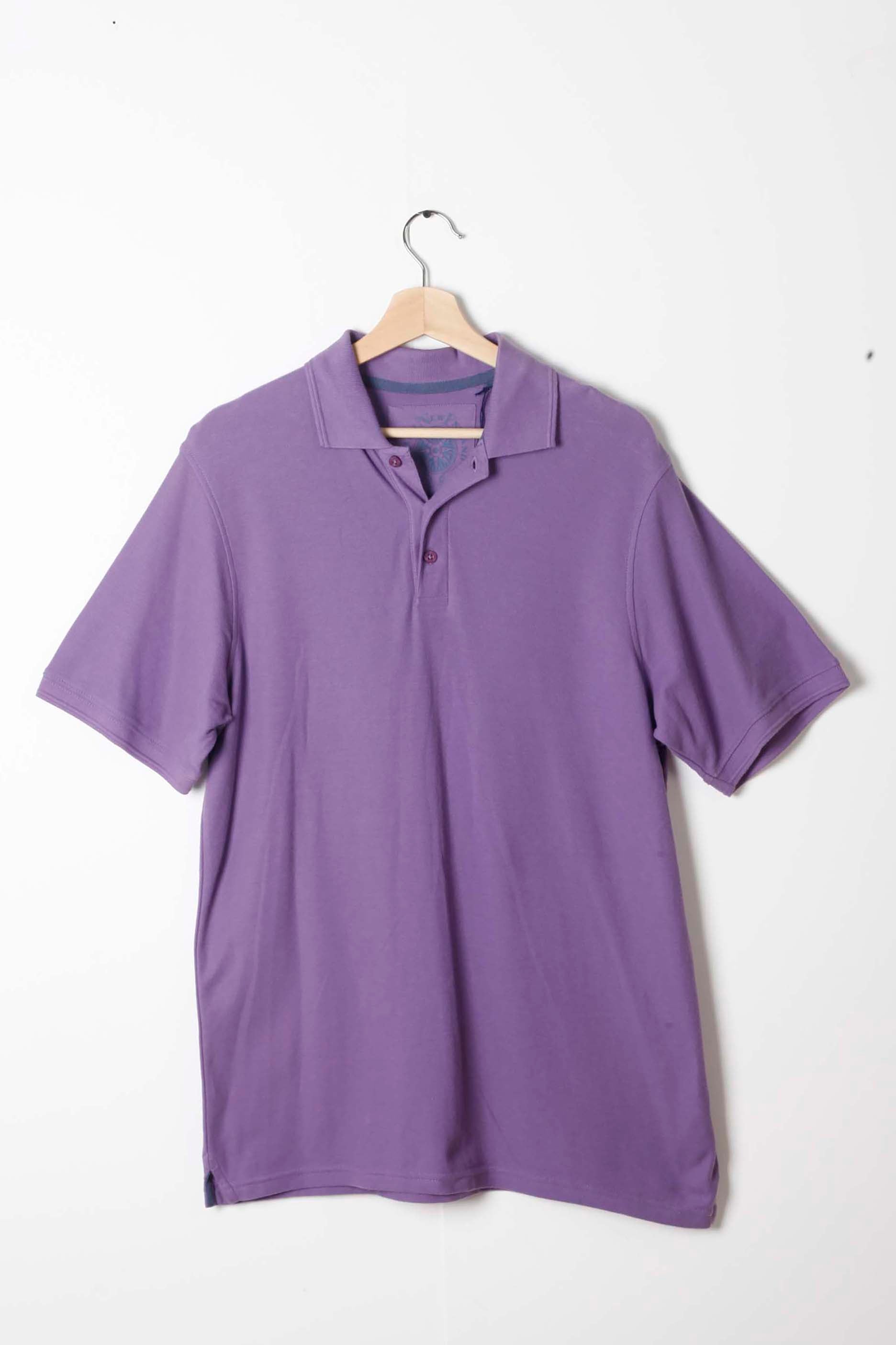 Mens Purple Polo Shirt (small/medium)