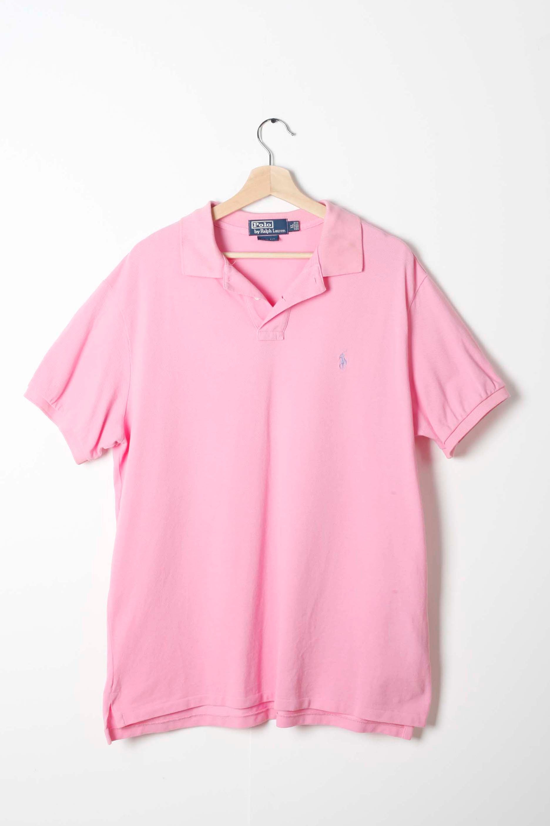 Mens Polo Ralph Lauren Pink Polo Shirt  (XLarge)