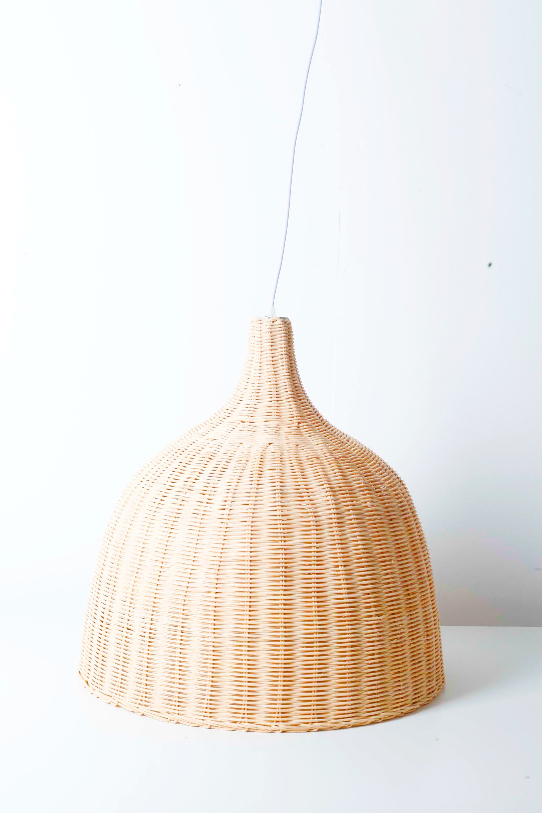 Large Rattan Pendant Lampshade