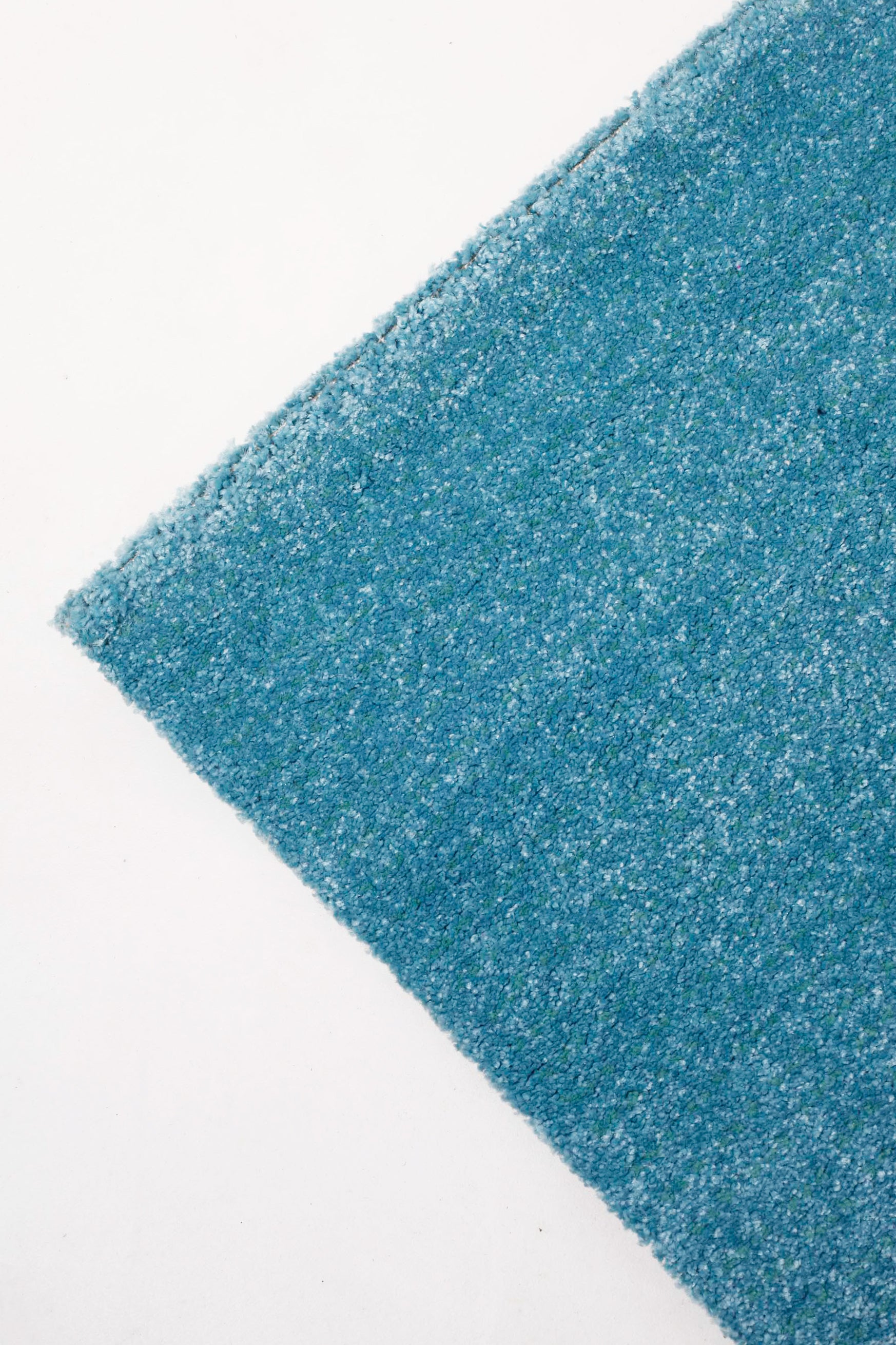 Aqua Blue Low-Pile Rug (2pcs available)