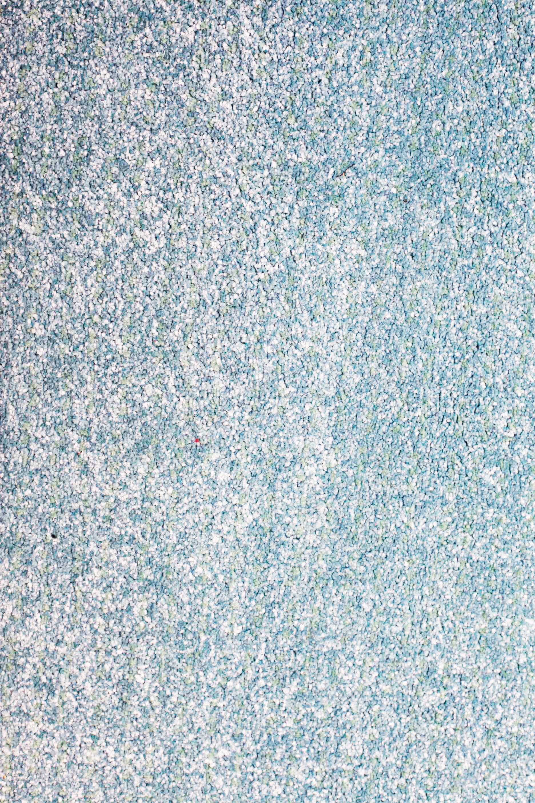 Aqua Blue Low-Pile Rug