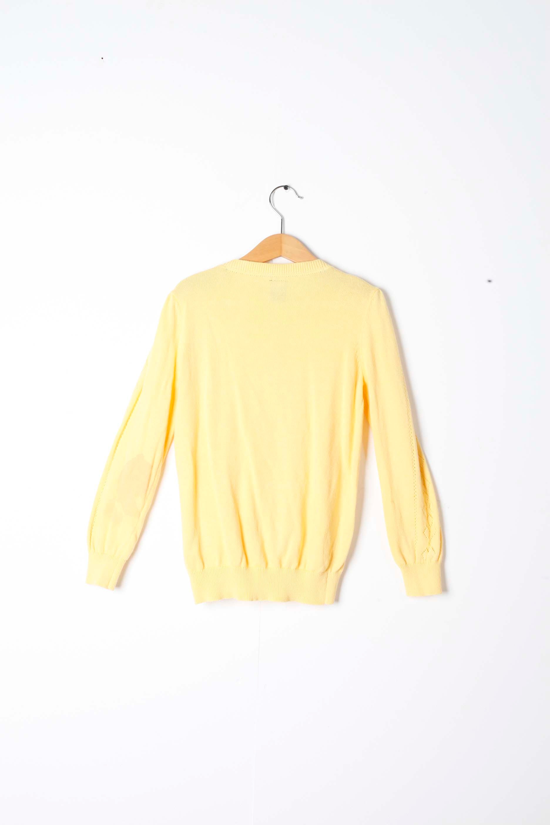 Girls Yellow Cardigan