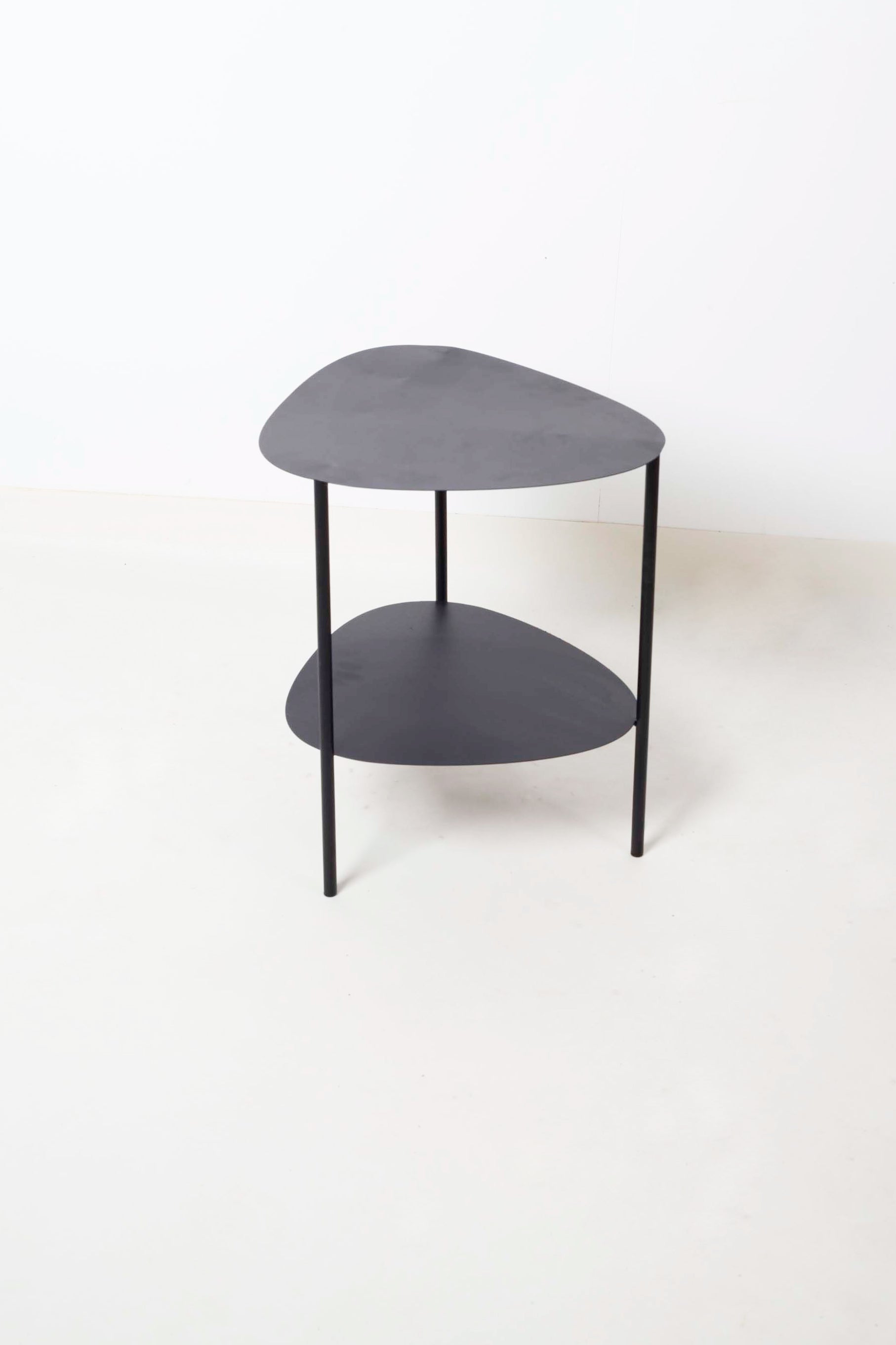 Matte Black Side Table