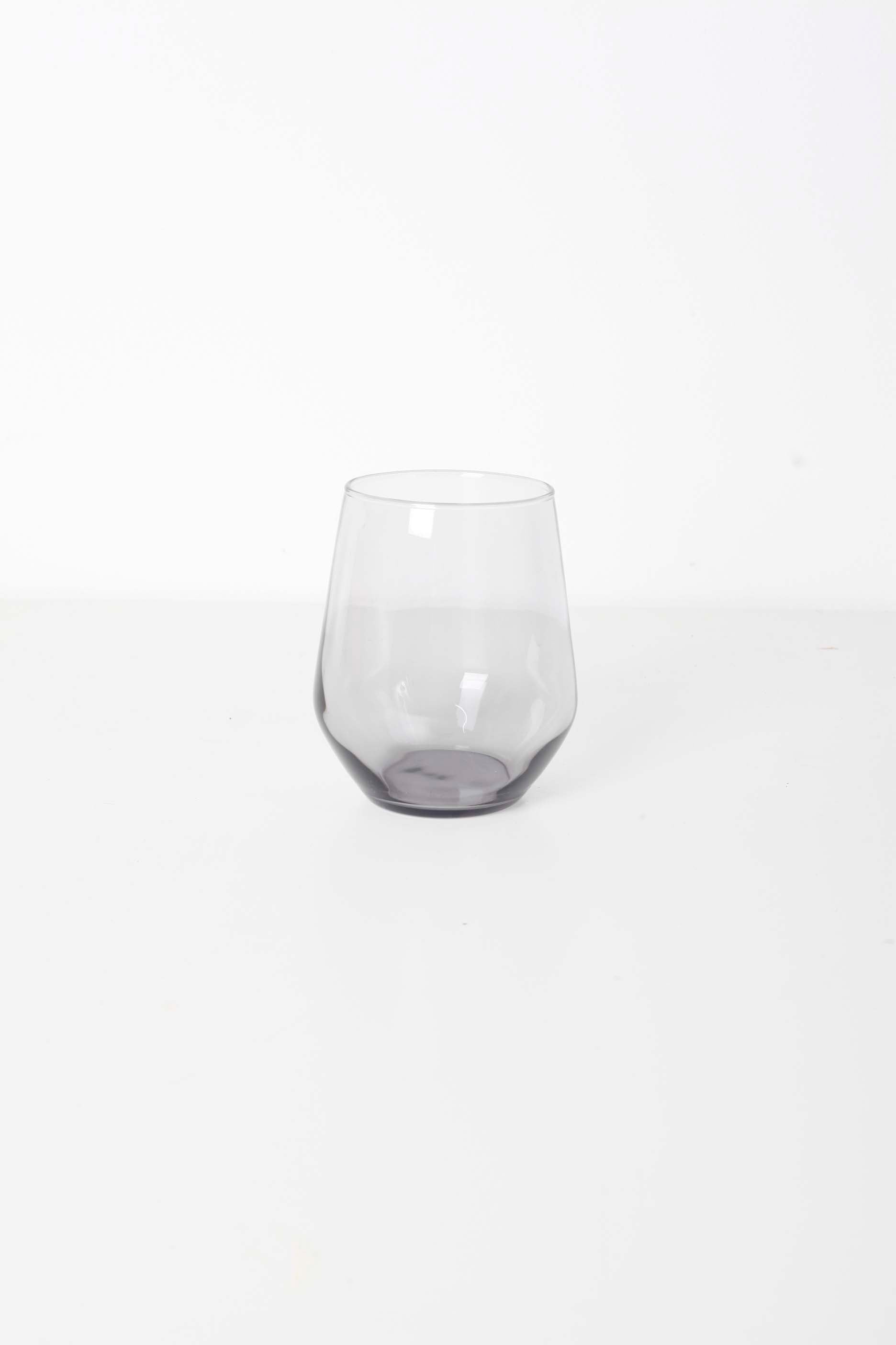 Black Glass Drinking Tumbler