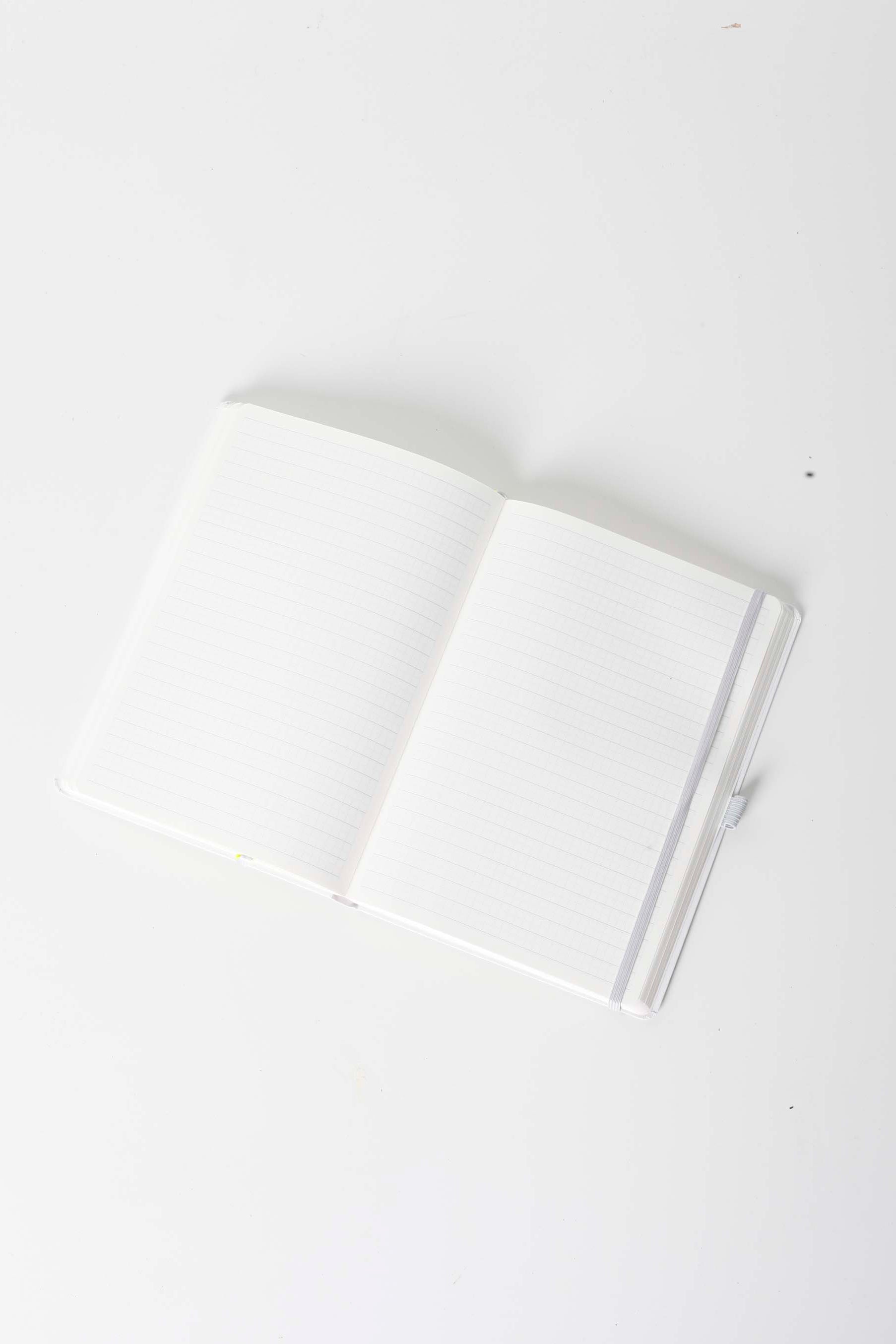 White Paper-Back Notebook