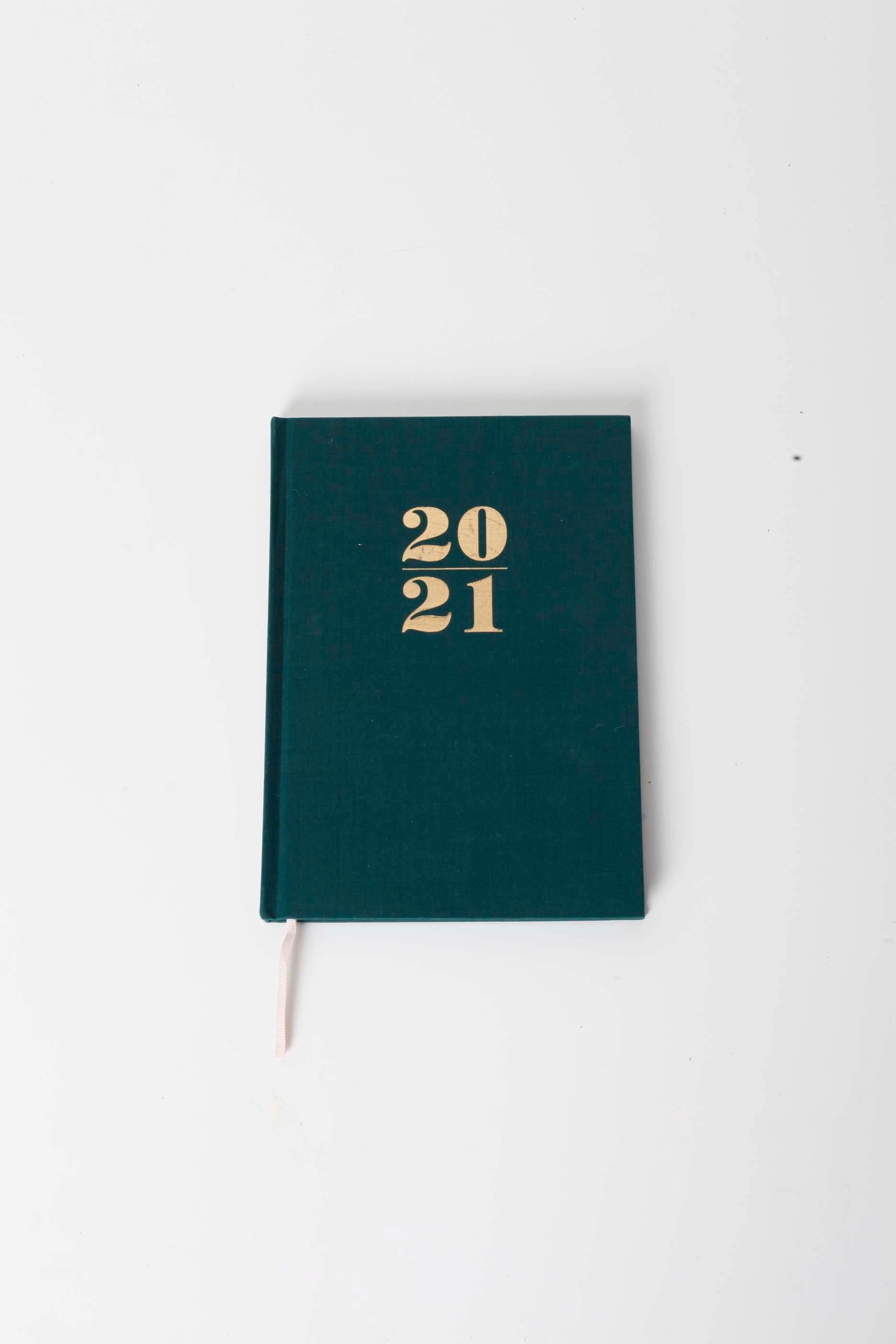 Olive Green Hardback Diary/Notebook