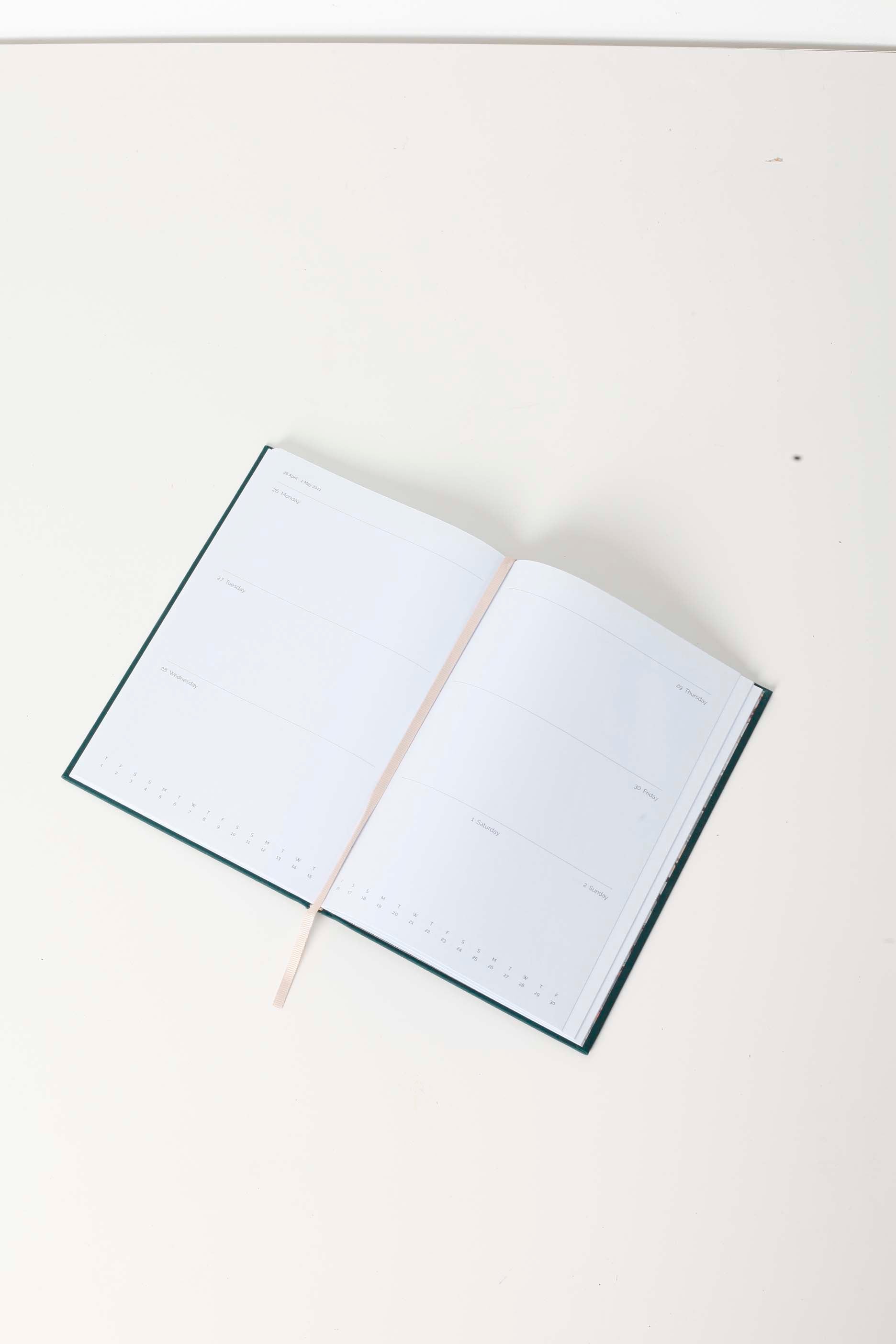 Olive Green Hardback Diary/Notebook