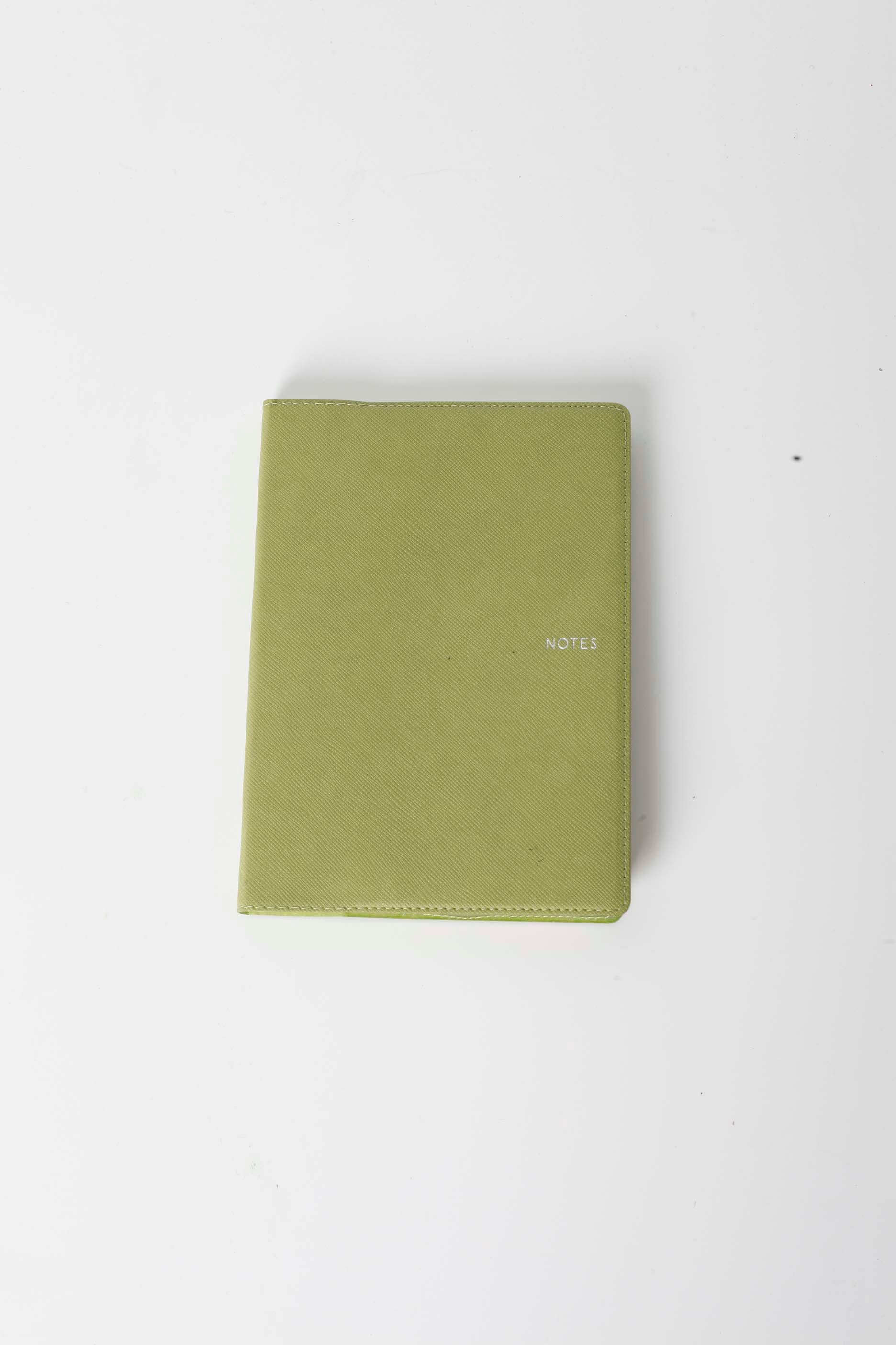 Green Leather-bound Notebook