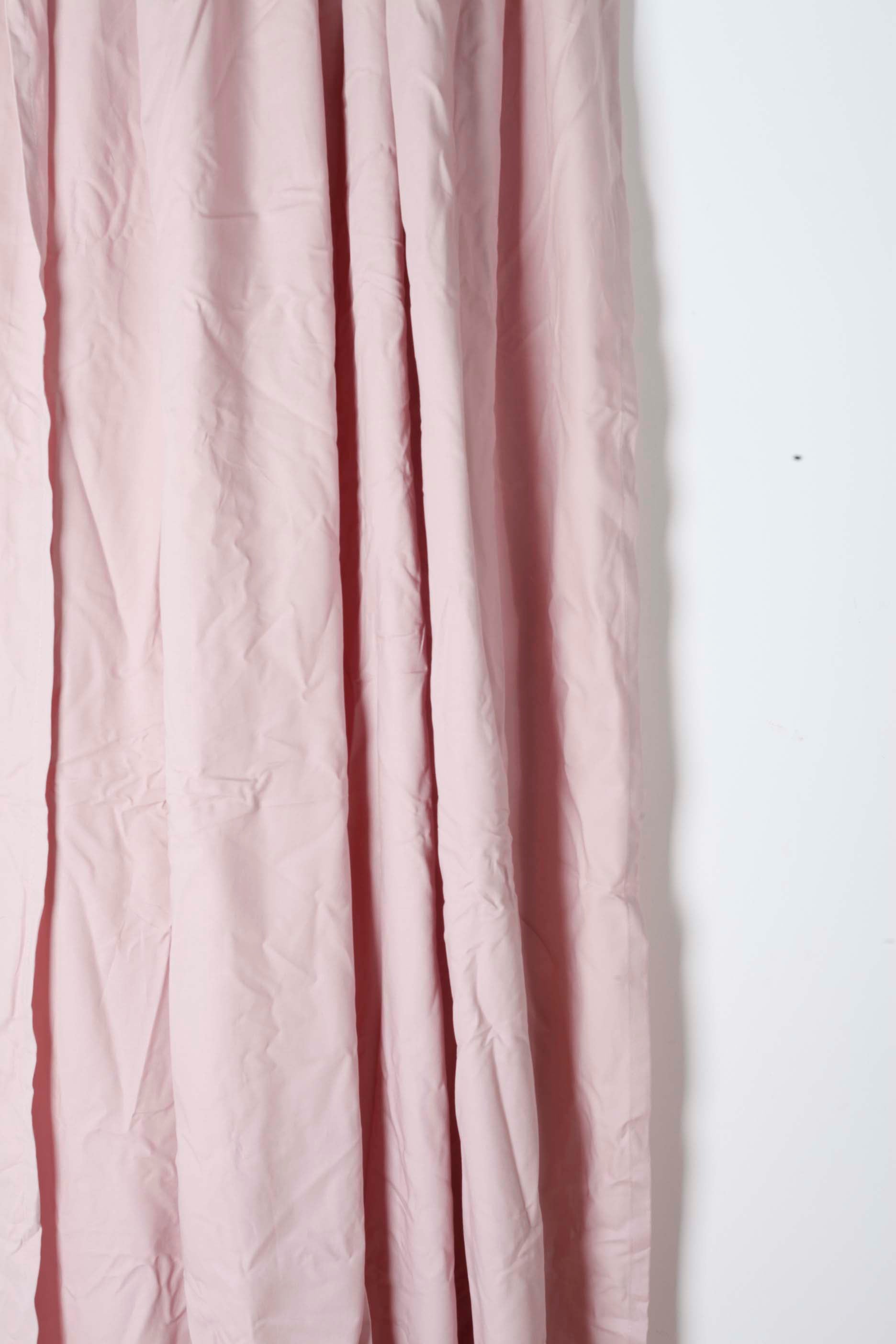 Pair of Light Pink Cotton Curtains