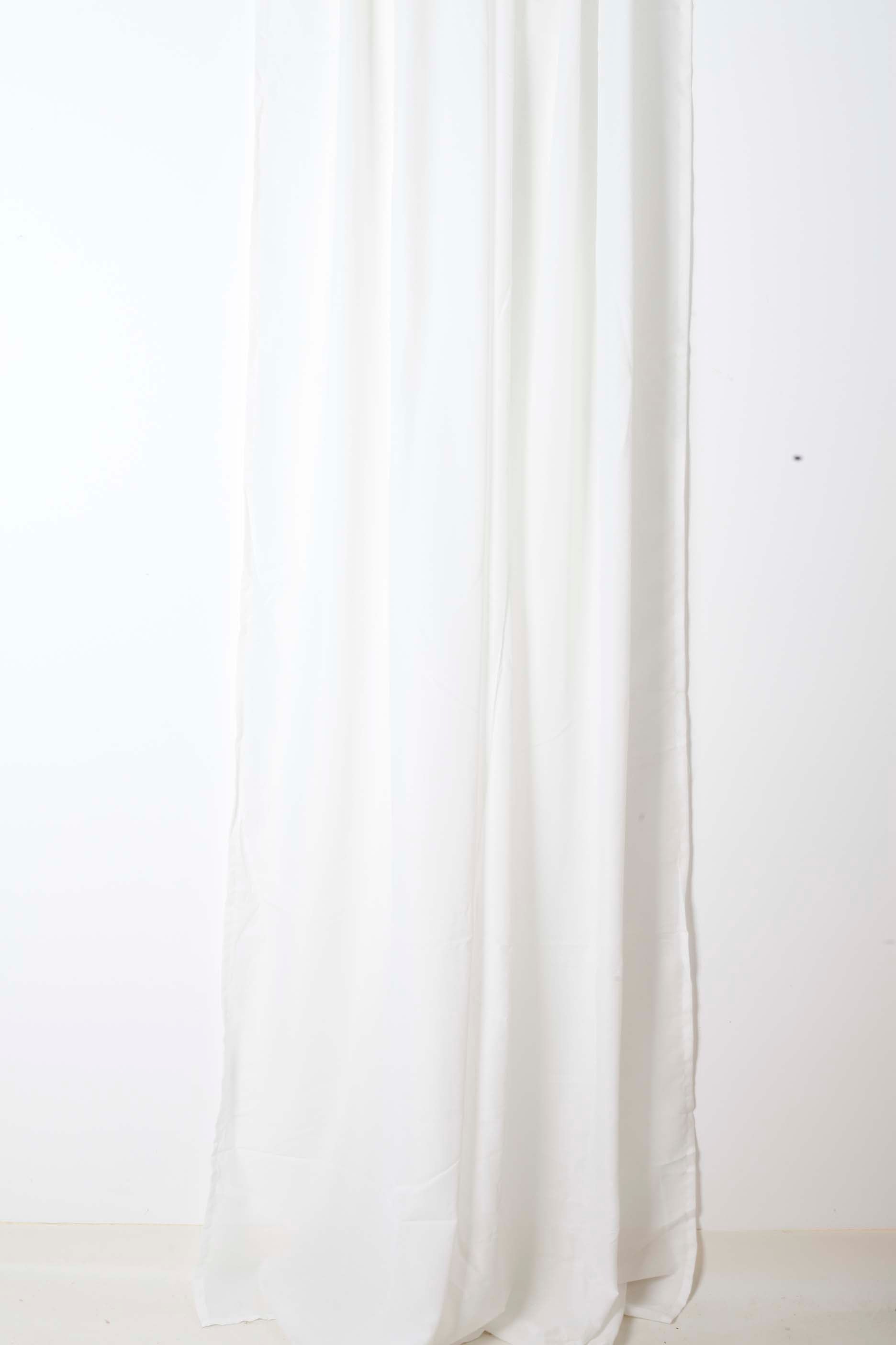 Soft White Sheer Curtains - Multi Sizes available