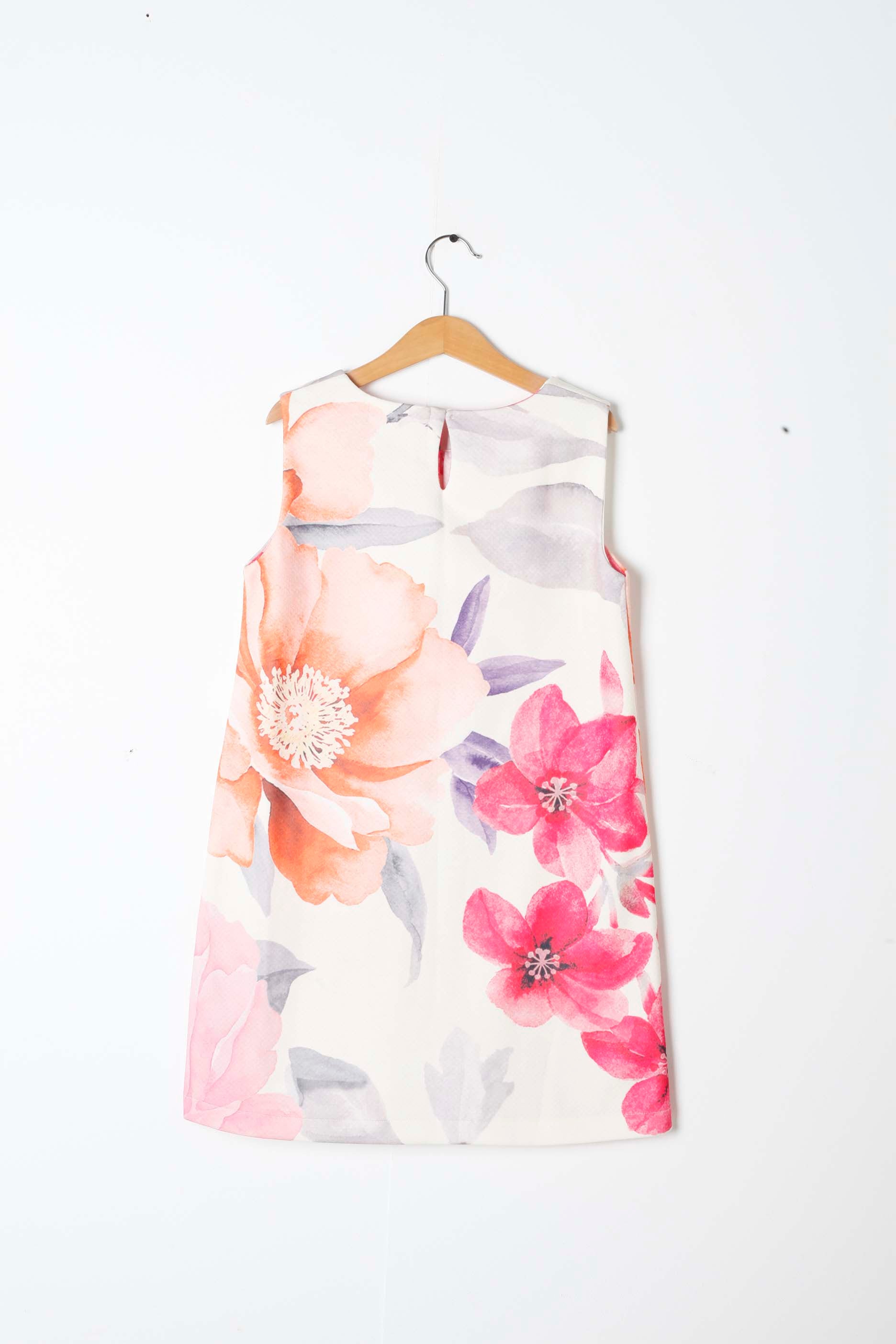 Girls Floral Print Dress