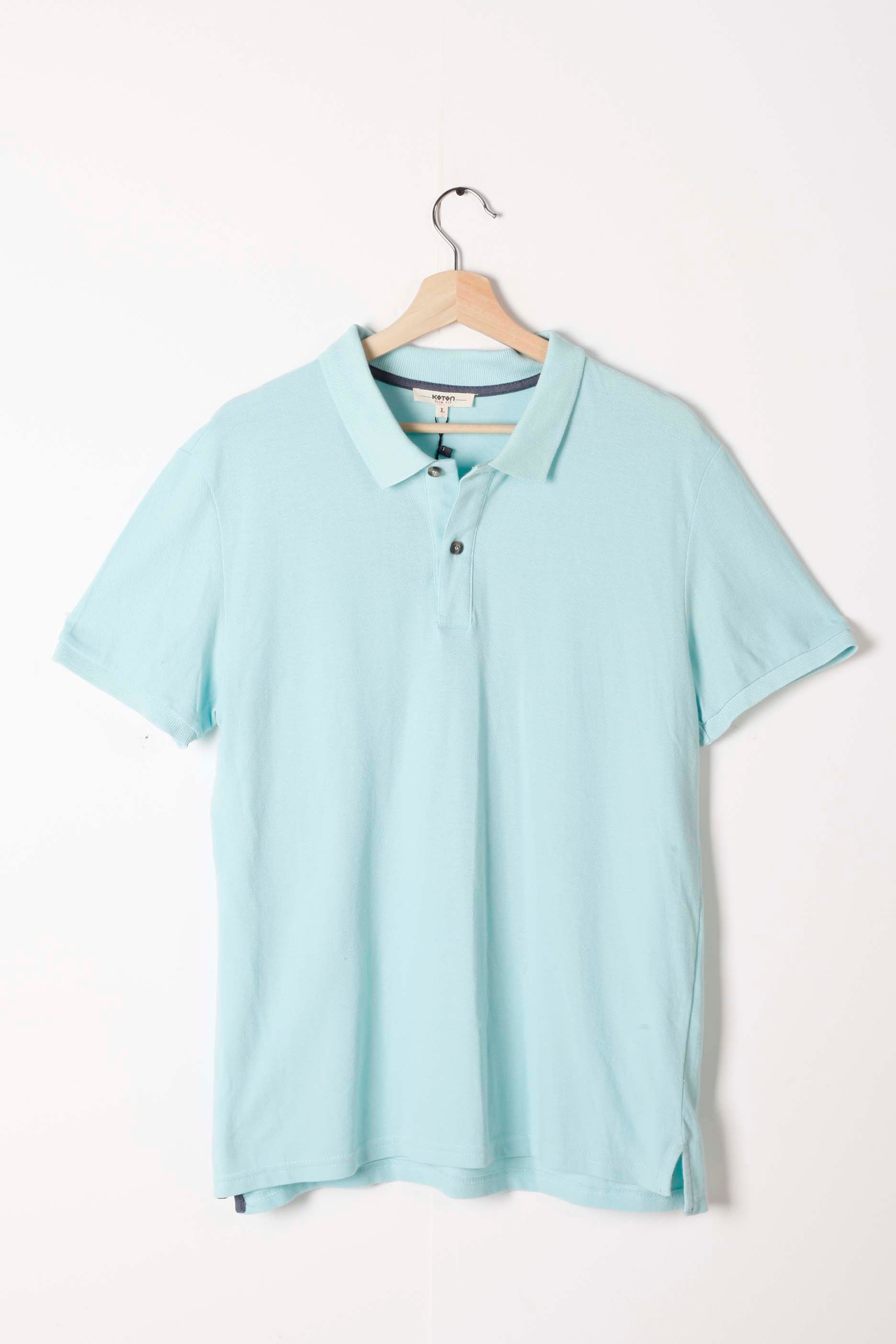 Mens Light Blue Polo Shirt