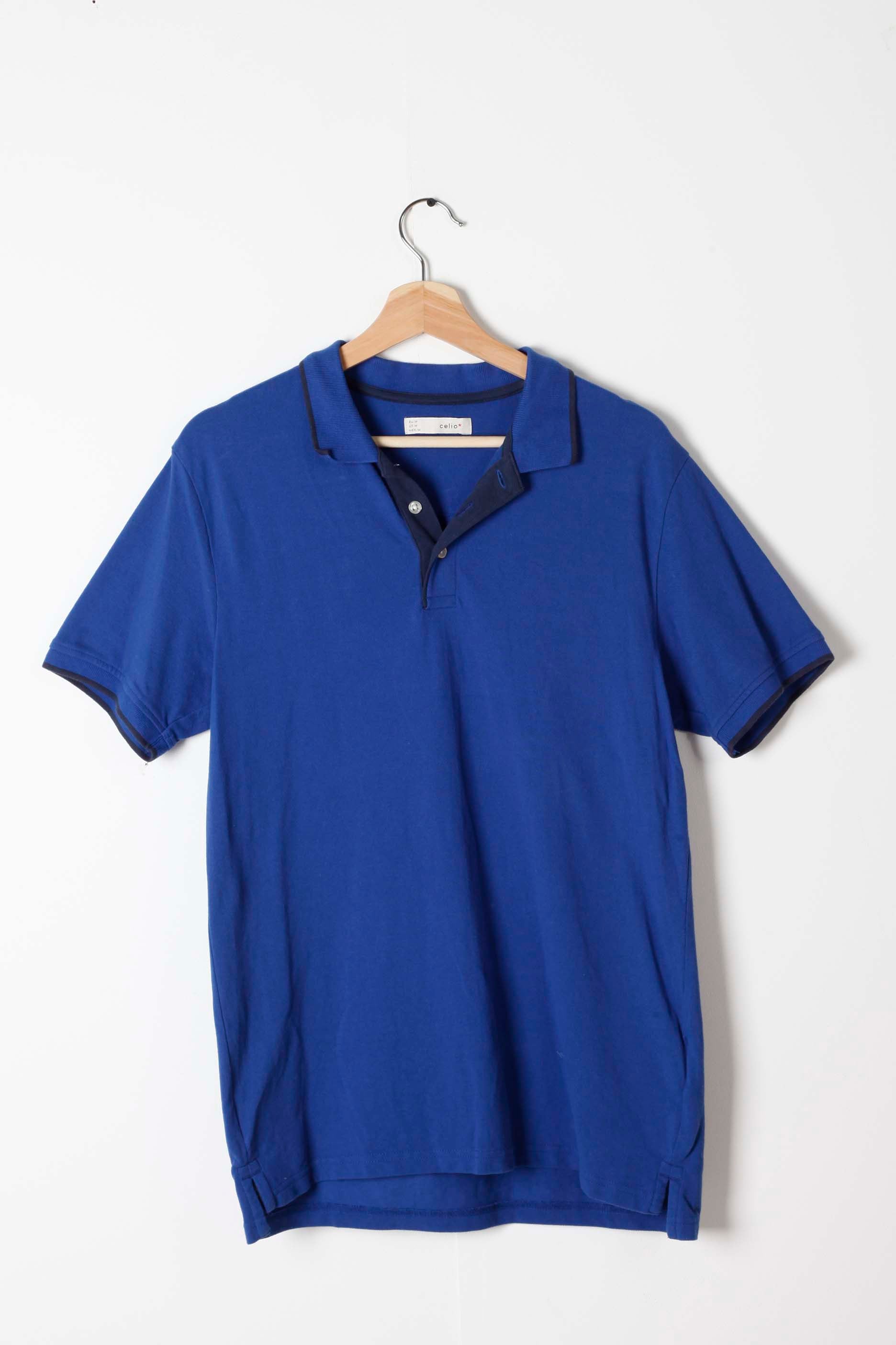 Mens Royal Blue Polo Shirt