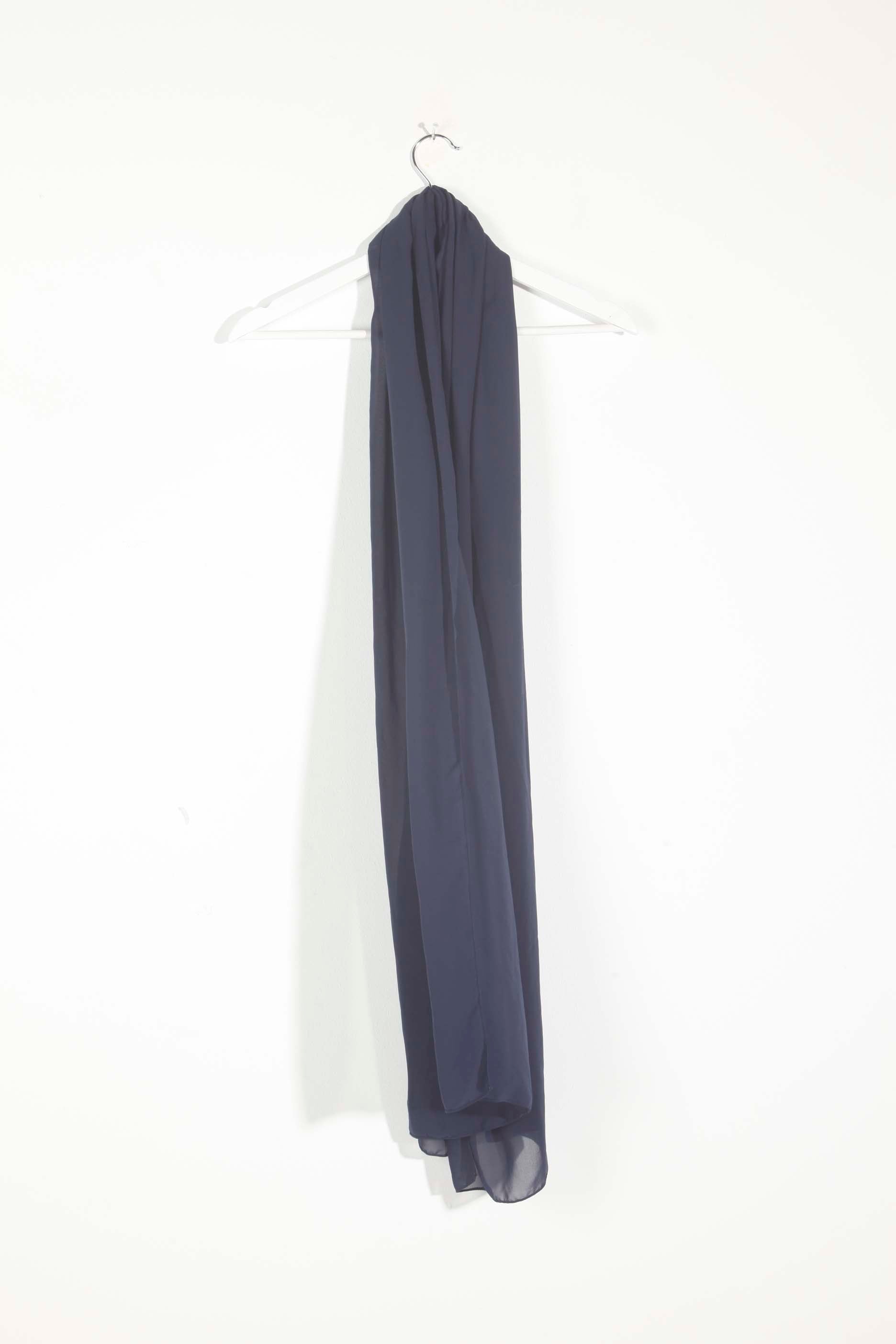 Navy blue abaya with beading