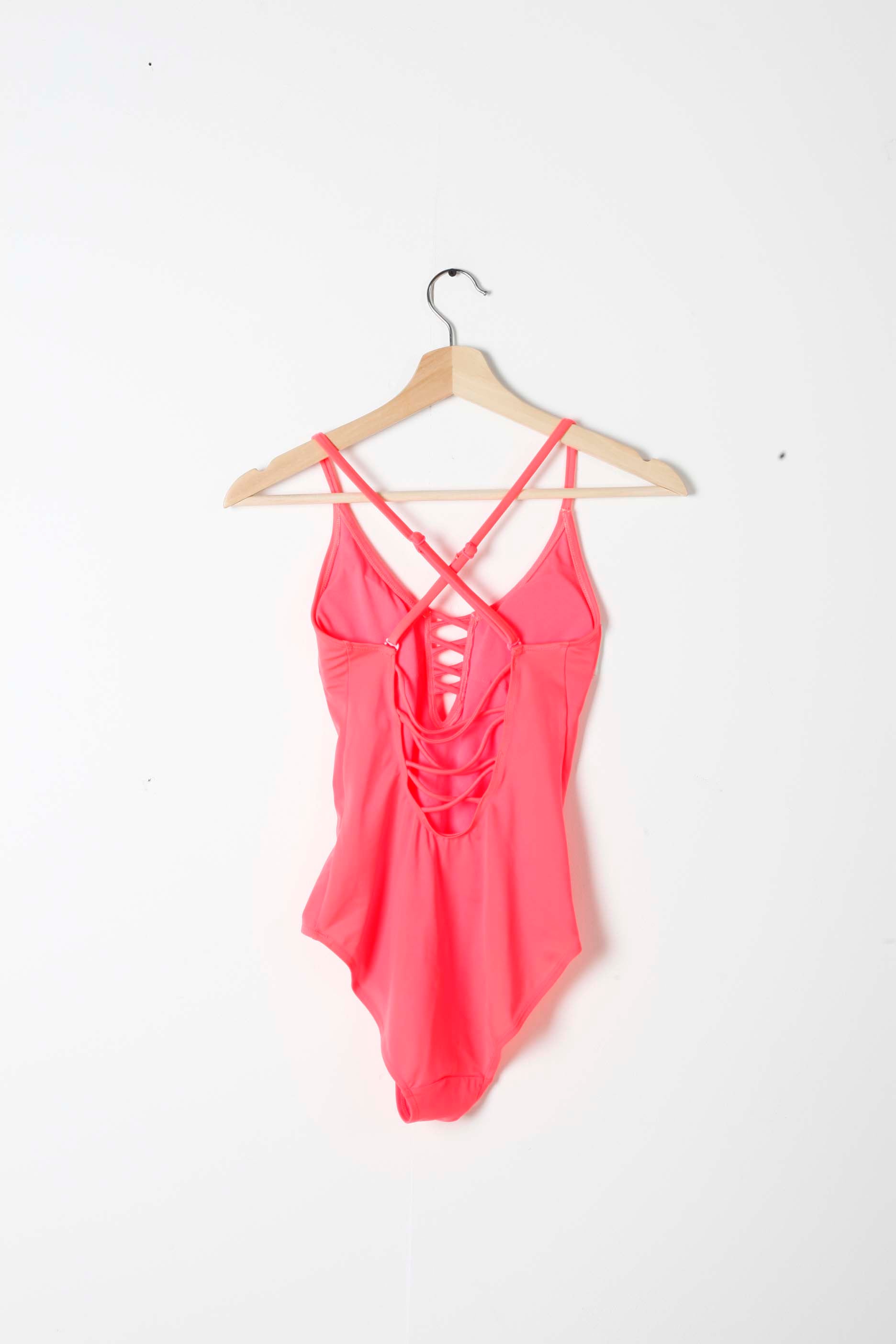 Highlighter Pink Swimsuit (XSmall)