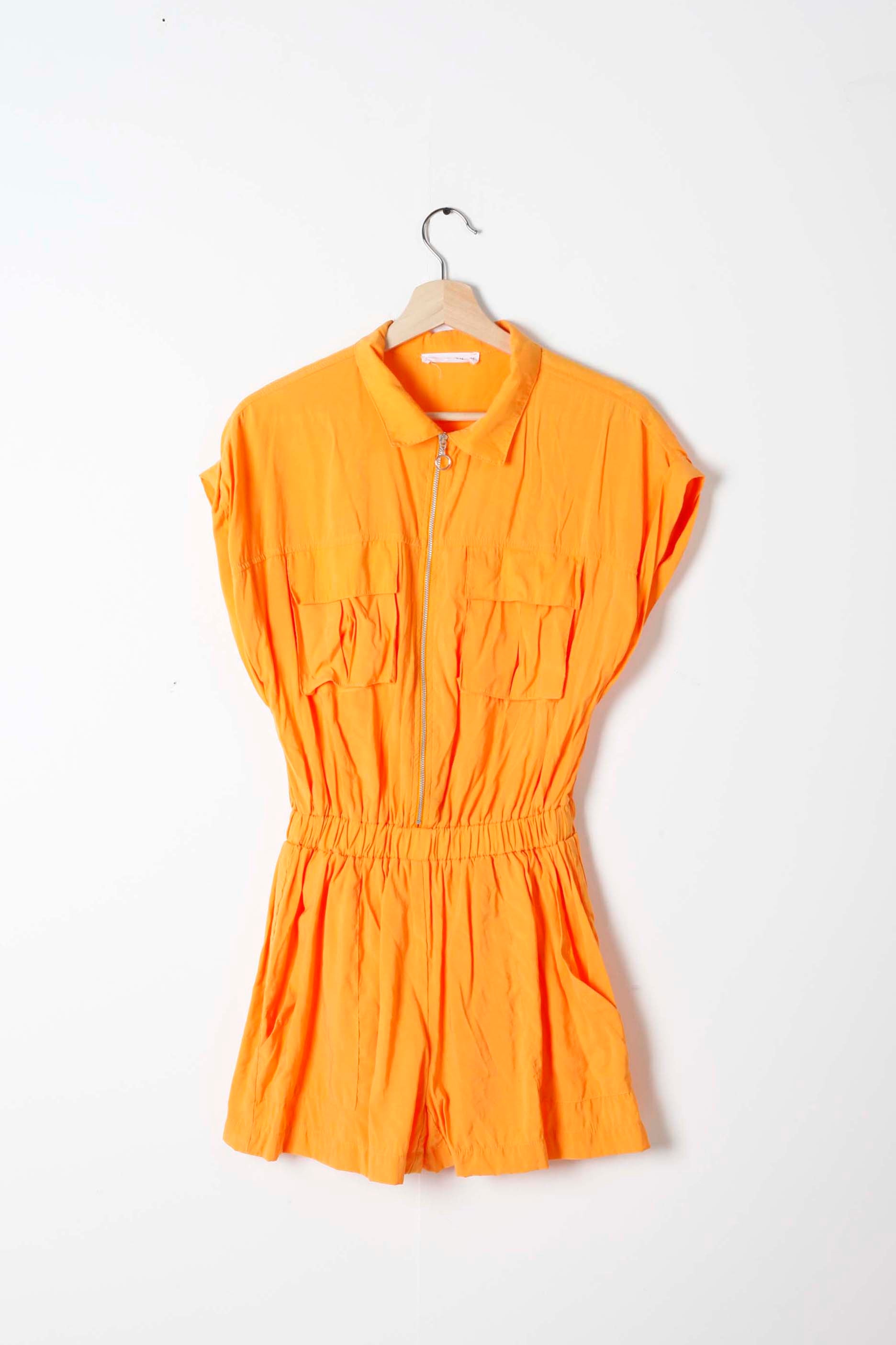 Girls Orange Playsuit