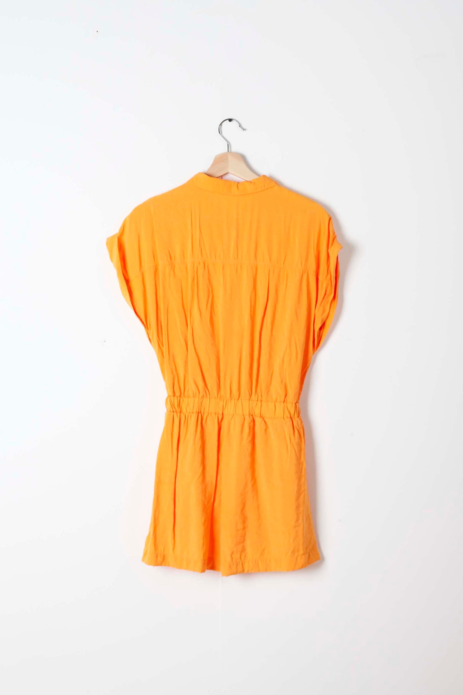 Girls Orange Playsuit