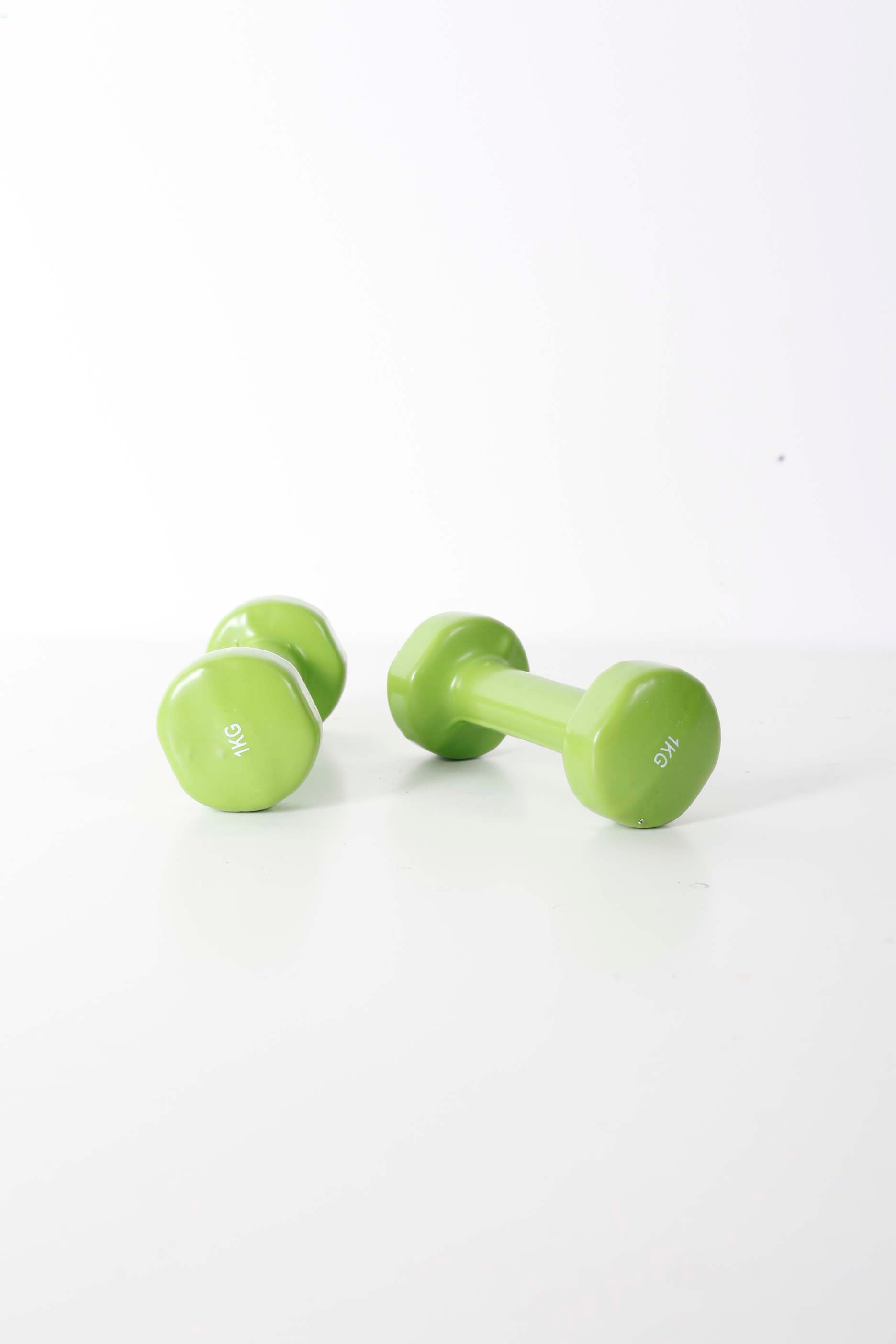 Green 1kg Dumbells