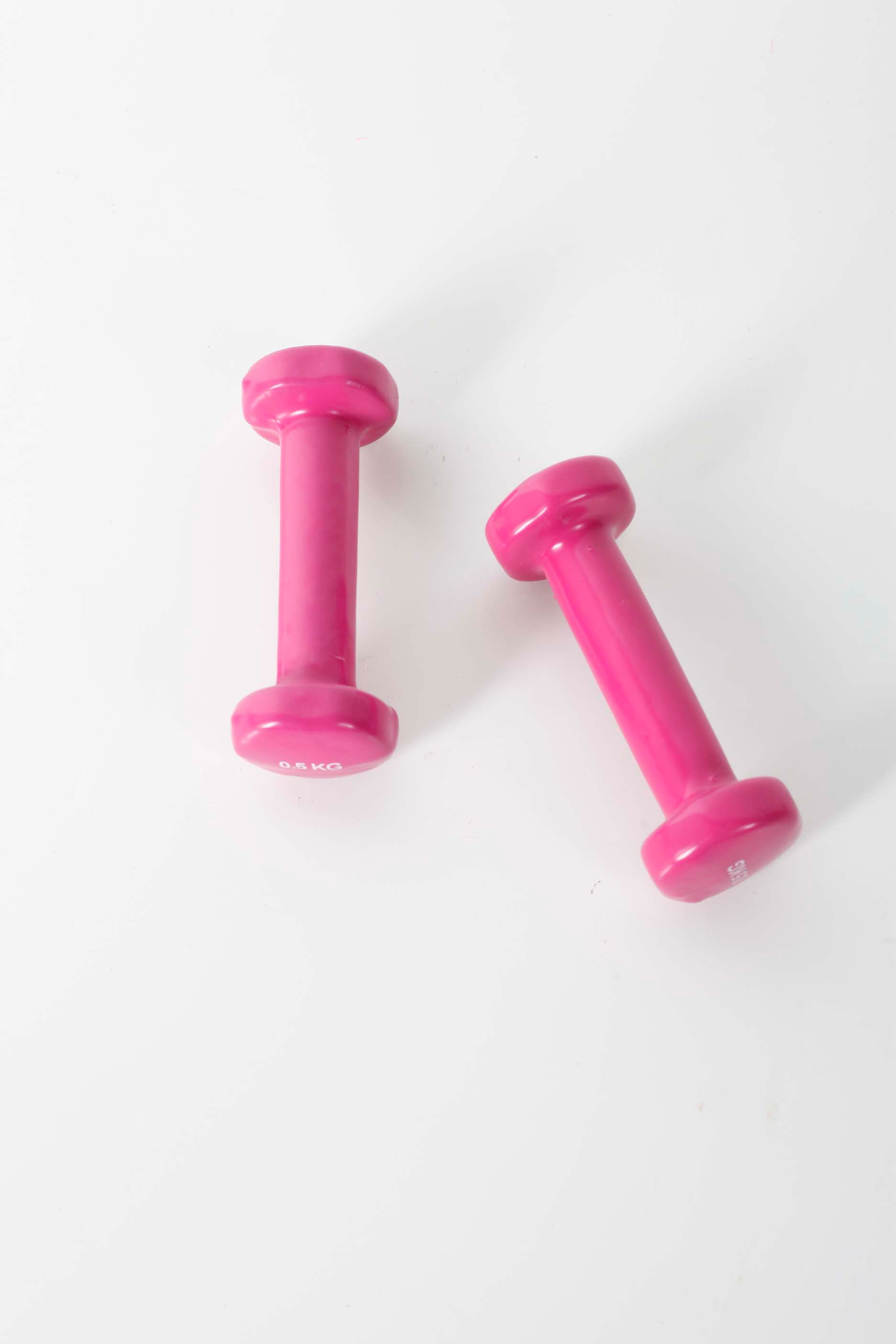 Pink  0.5kg Dumbells