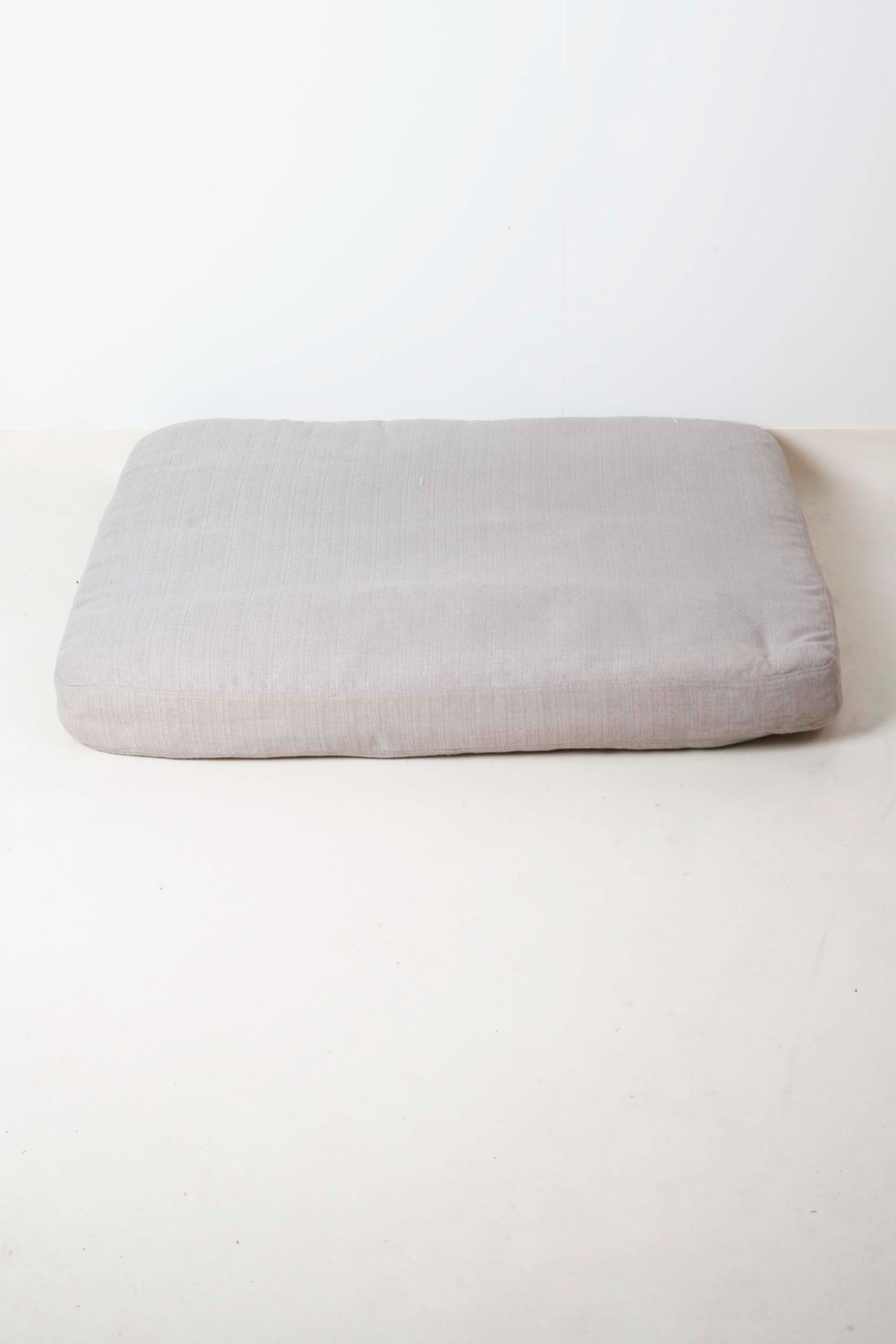 Large Floor Cushions in Grey