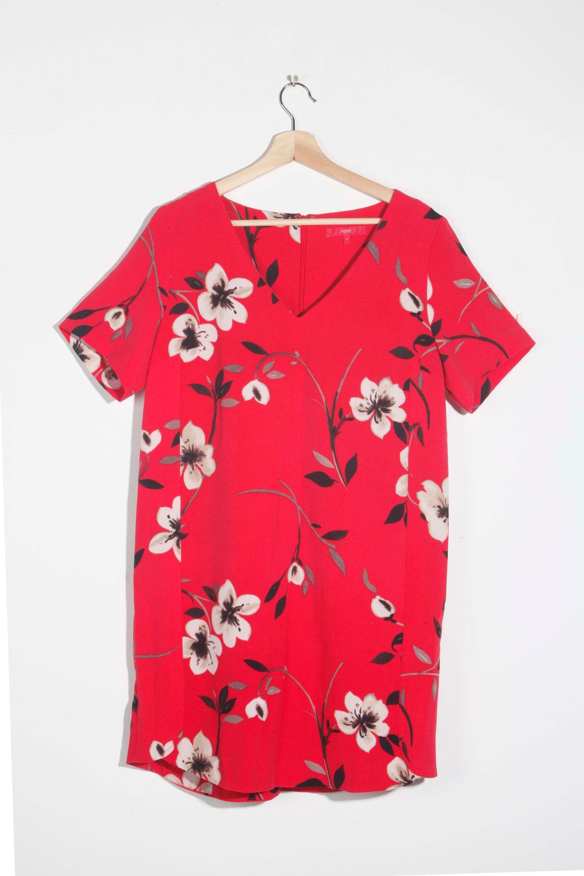 Red Floral Dress (Eu40)
