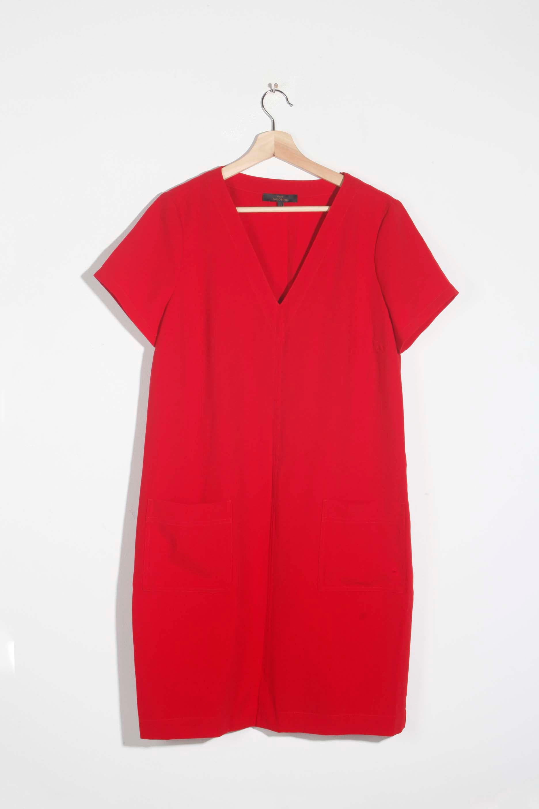 Red Shift Dress (Eu42)