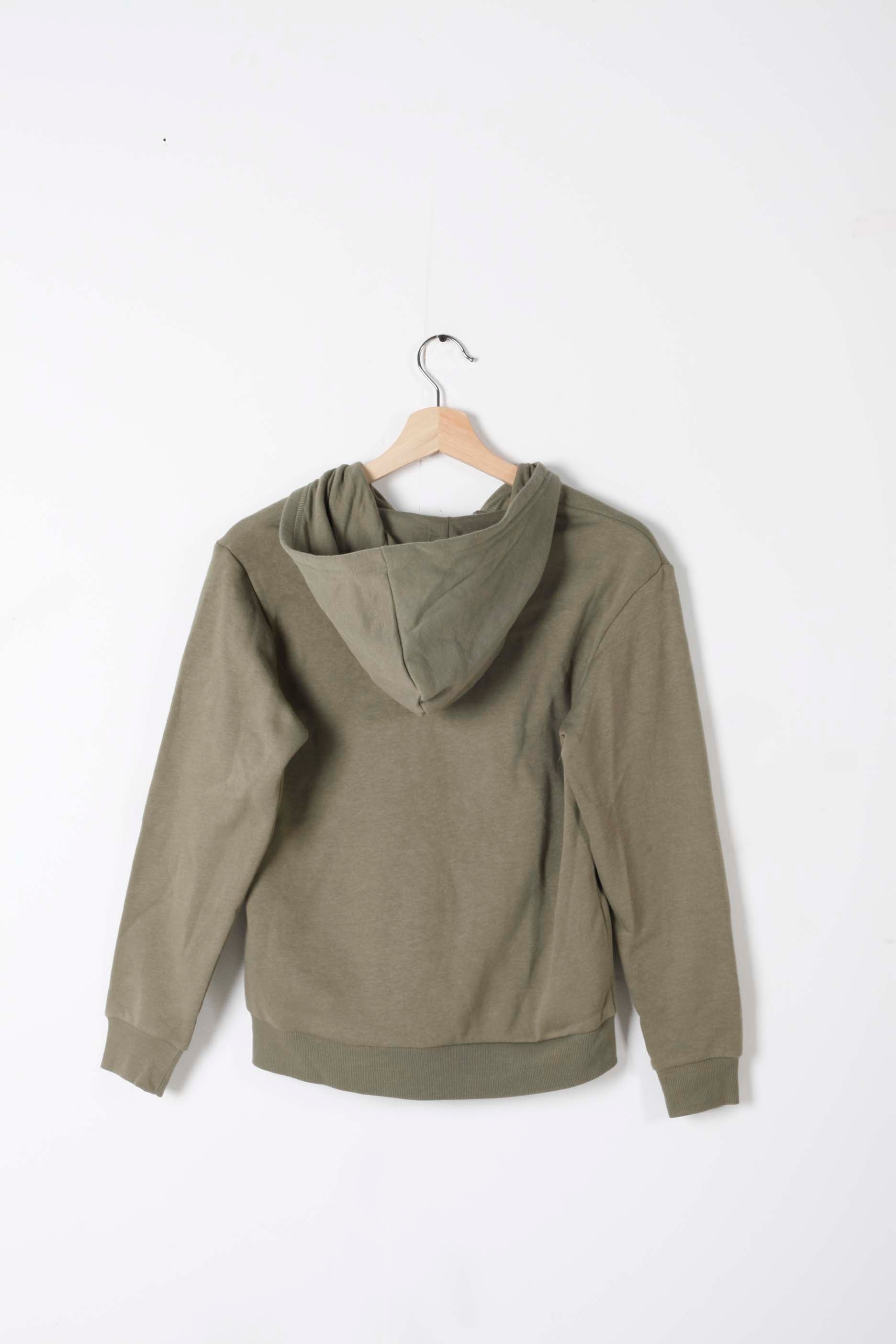 Kids Khaki Green Hoodie