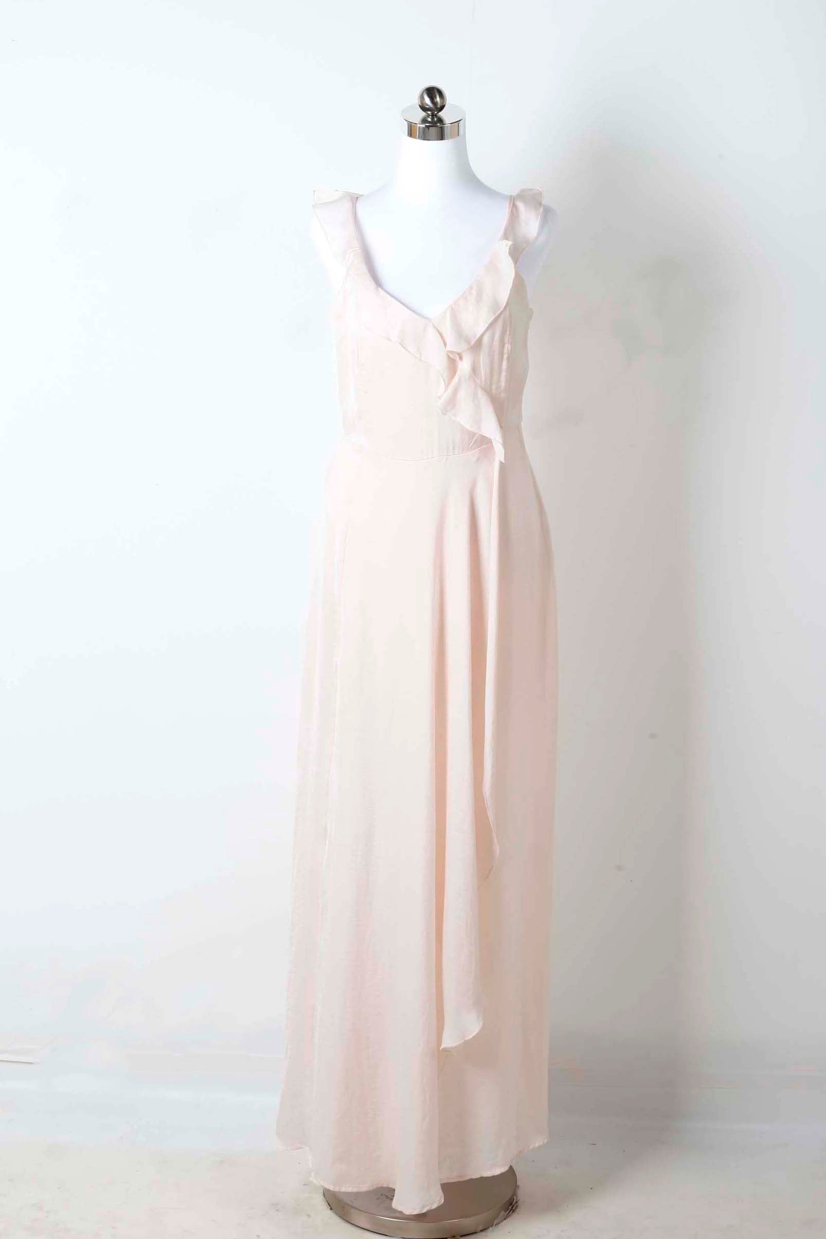Blush Pink Maxi Dress (Eu38)