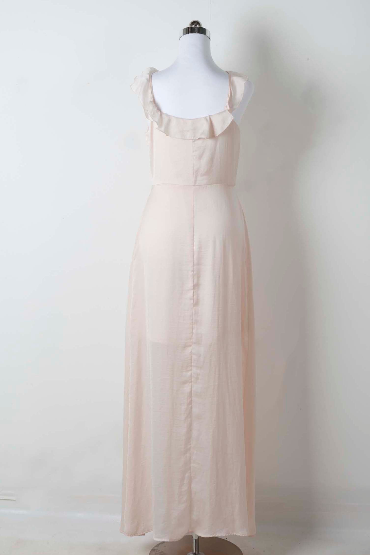 Blush Pink Maxi Dress (Eu38)