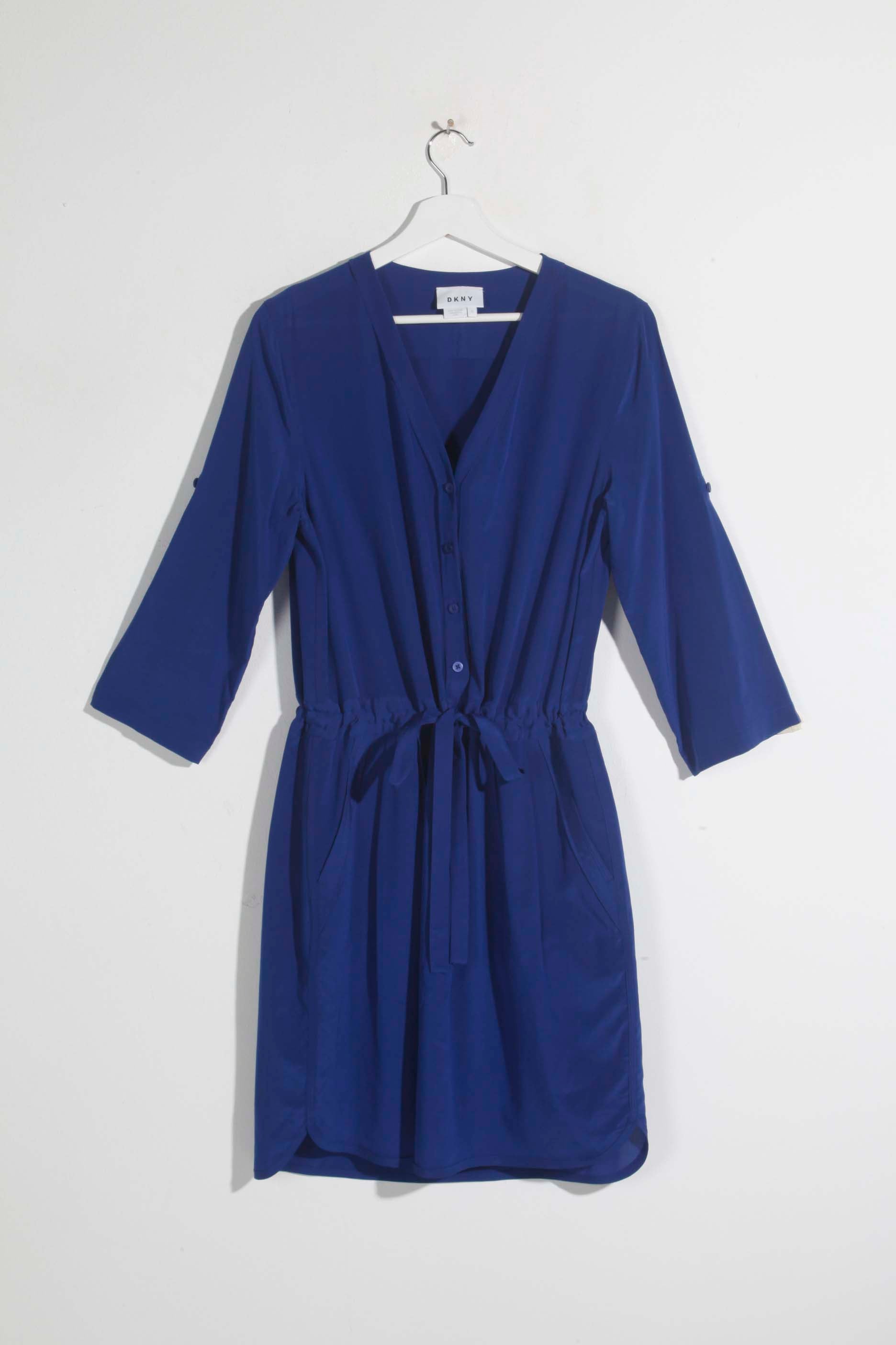 DKNY Blue Shirt Dress Size (EU38-40)