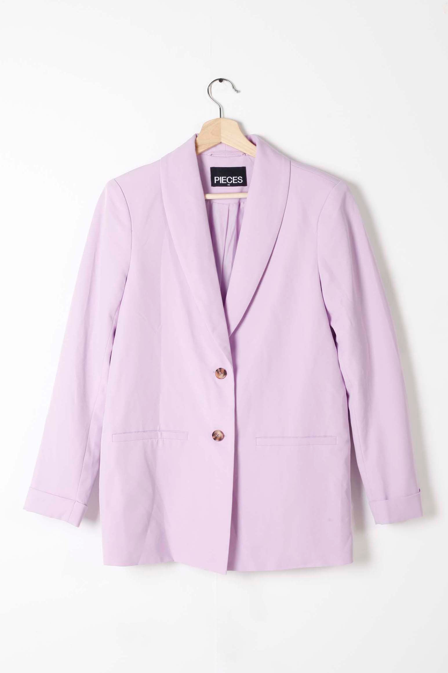 Lilac Oversized Blazer