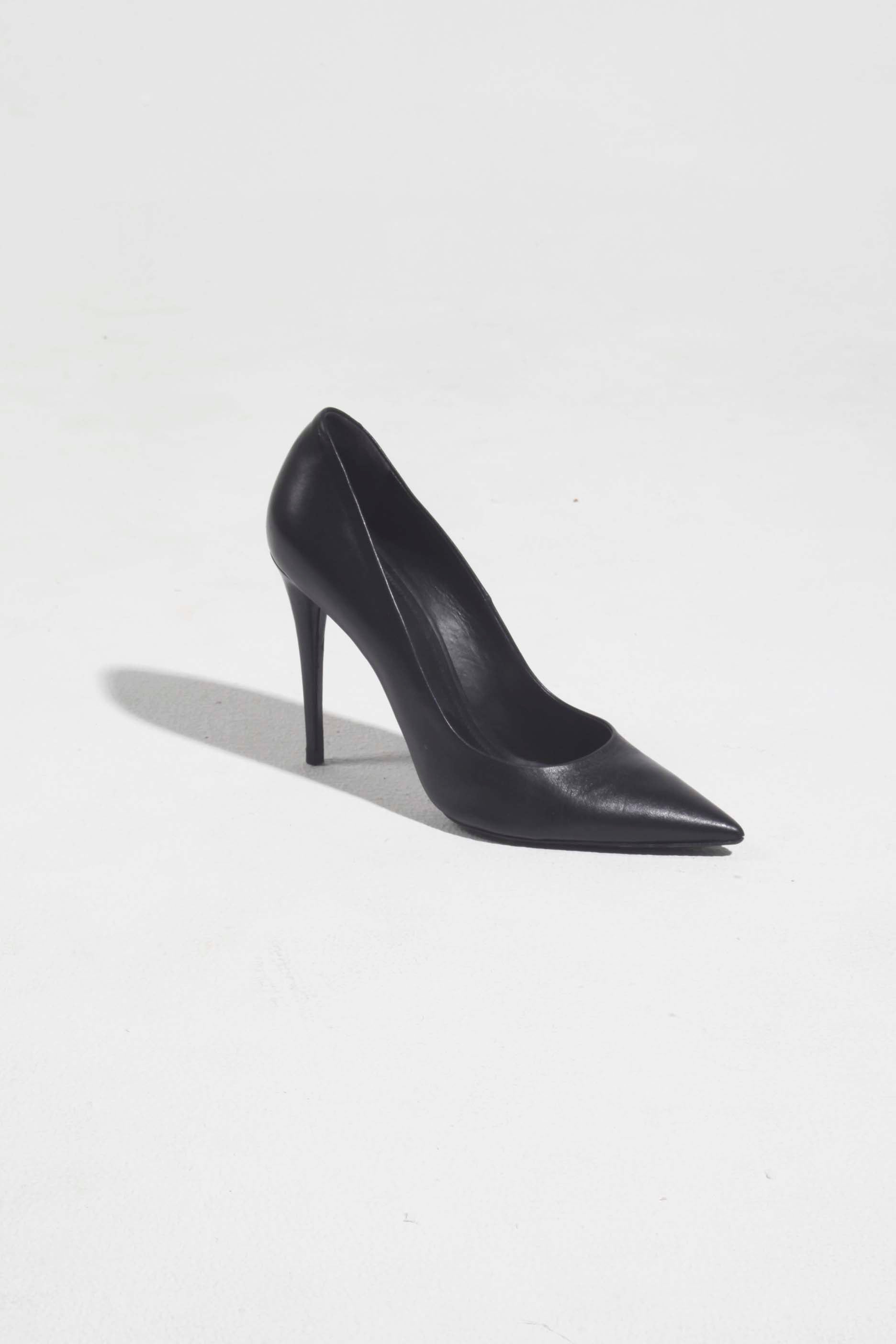 Black Alexander Wang Stiletto Point Heels